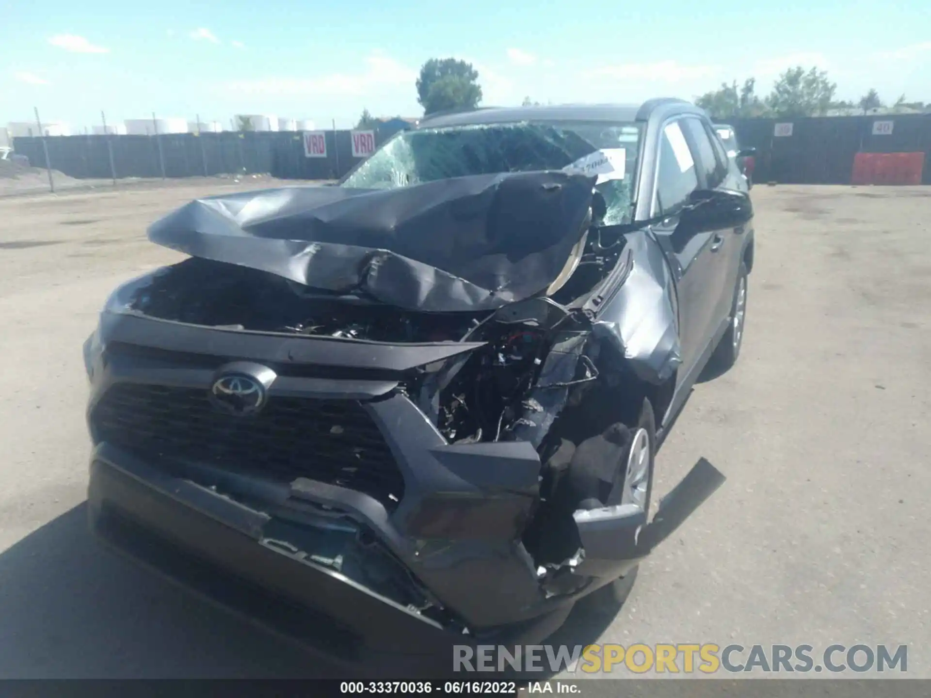 6 Photograph of a damaged car 2T3H1RFV3MW152296 TOYOTA RAV4 2021