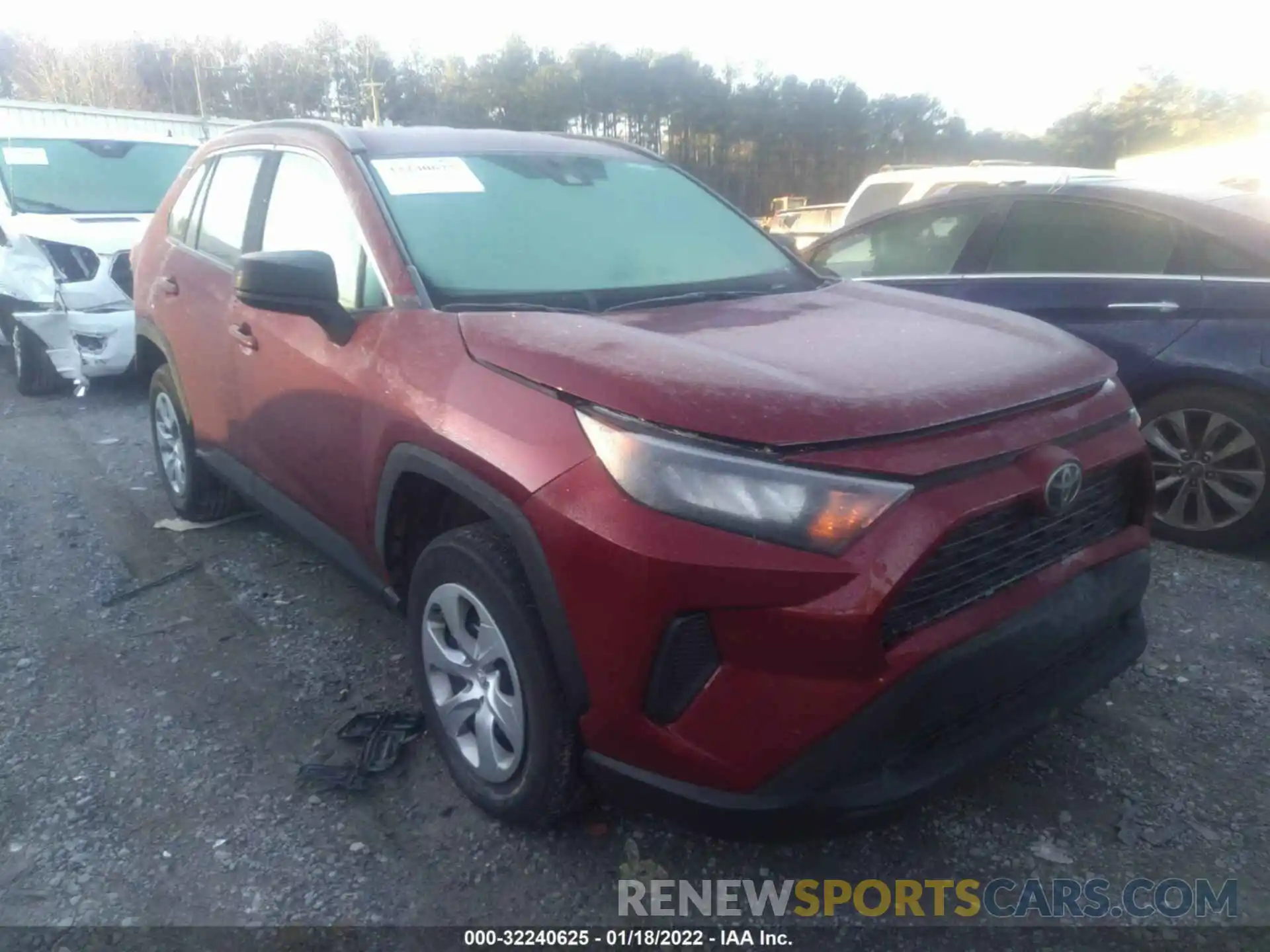 1 Фотография поврежденного автомобиля 2T3H1RFV3MW155442 TOYOTA RAV4 2021