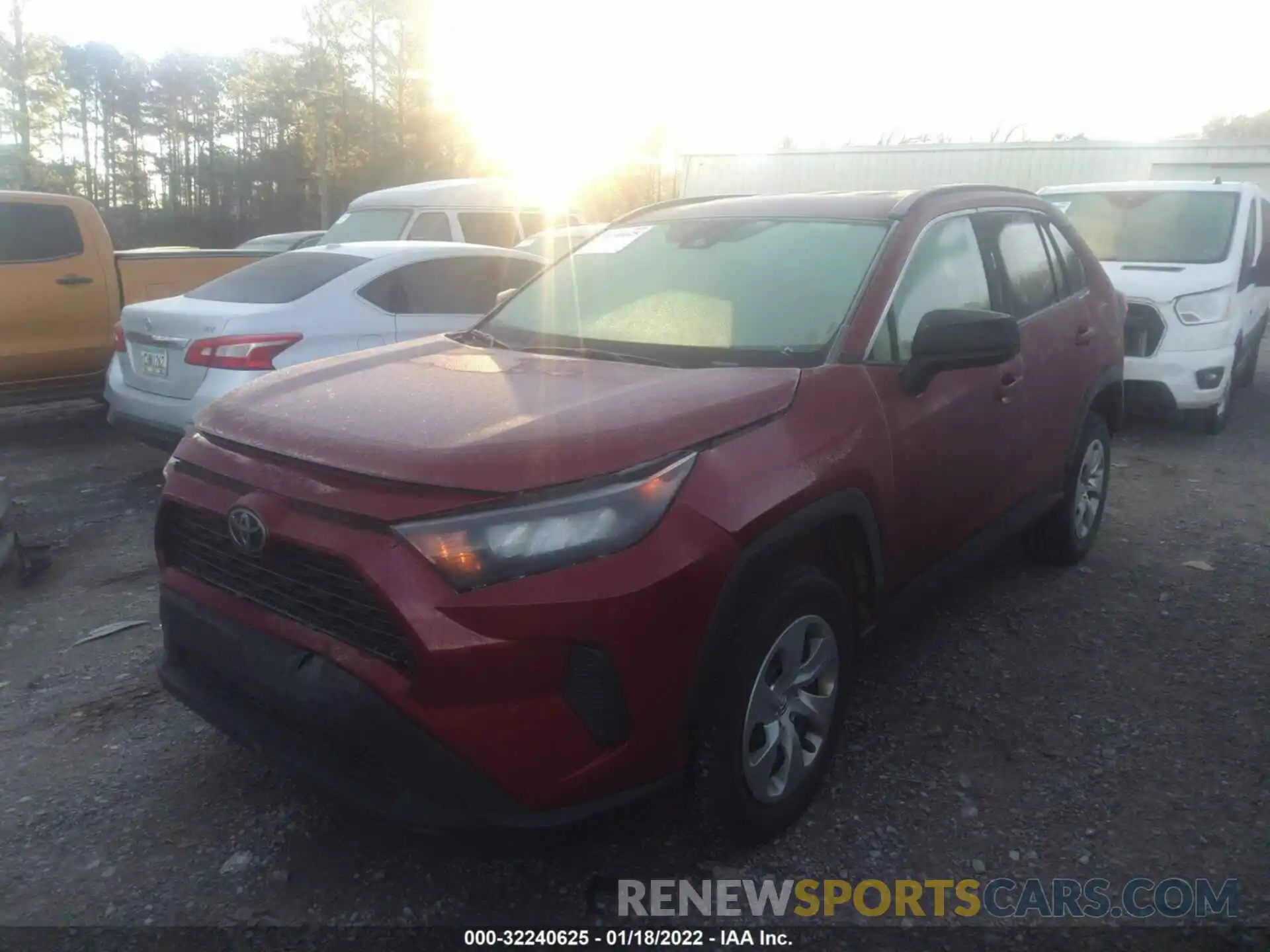 2 Фотография поврежденного автомобиля 2T3H1RFV3MW155442 TOYOTA RAV4 2021