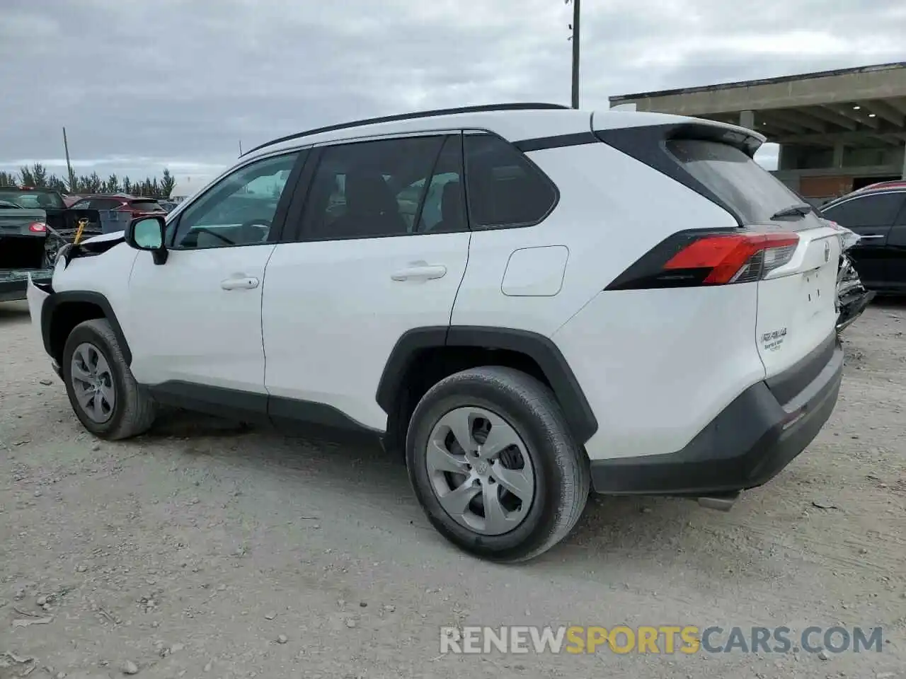 2 Photograph of a damaged car 2T3H1RFV3MW178395 TOYOTA RAV4 2021