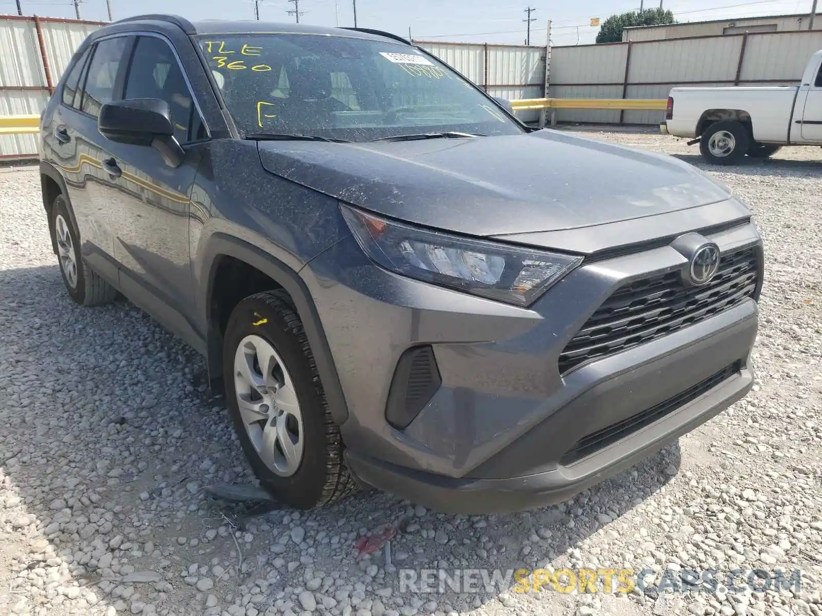 1 Photograph of a damaged car 2T3H1RFV4MC108809 TOYOTA RAV4 2021