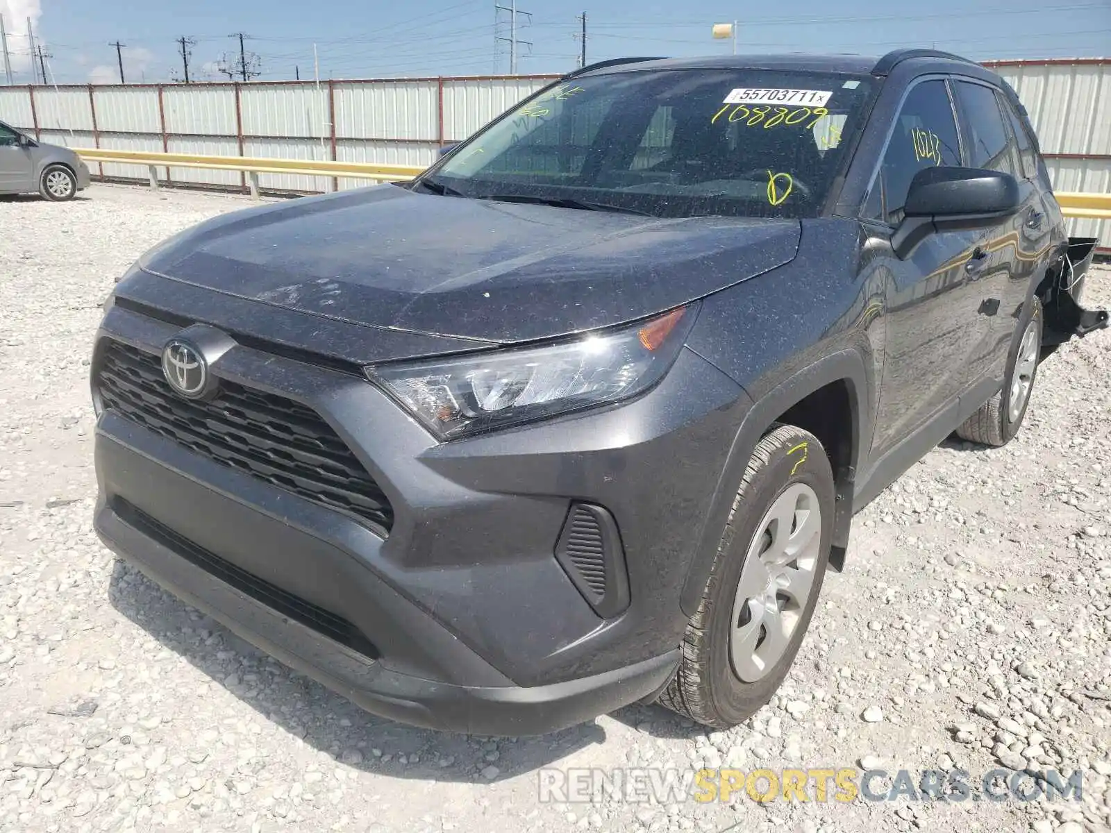 2 Photograph of a damaged car 2T3H1RFV4MC108809 TOYOTA RAV4 2021