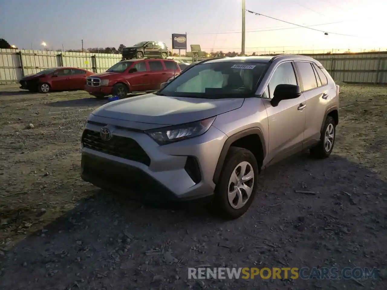 2 Фотография поврежденного автомобиля 2T3H1RFV4MC123391 TOYOTA RAV4 2021