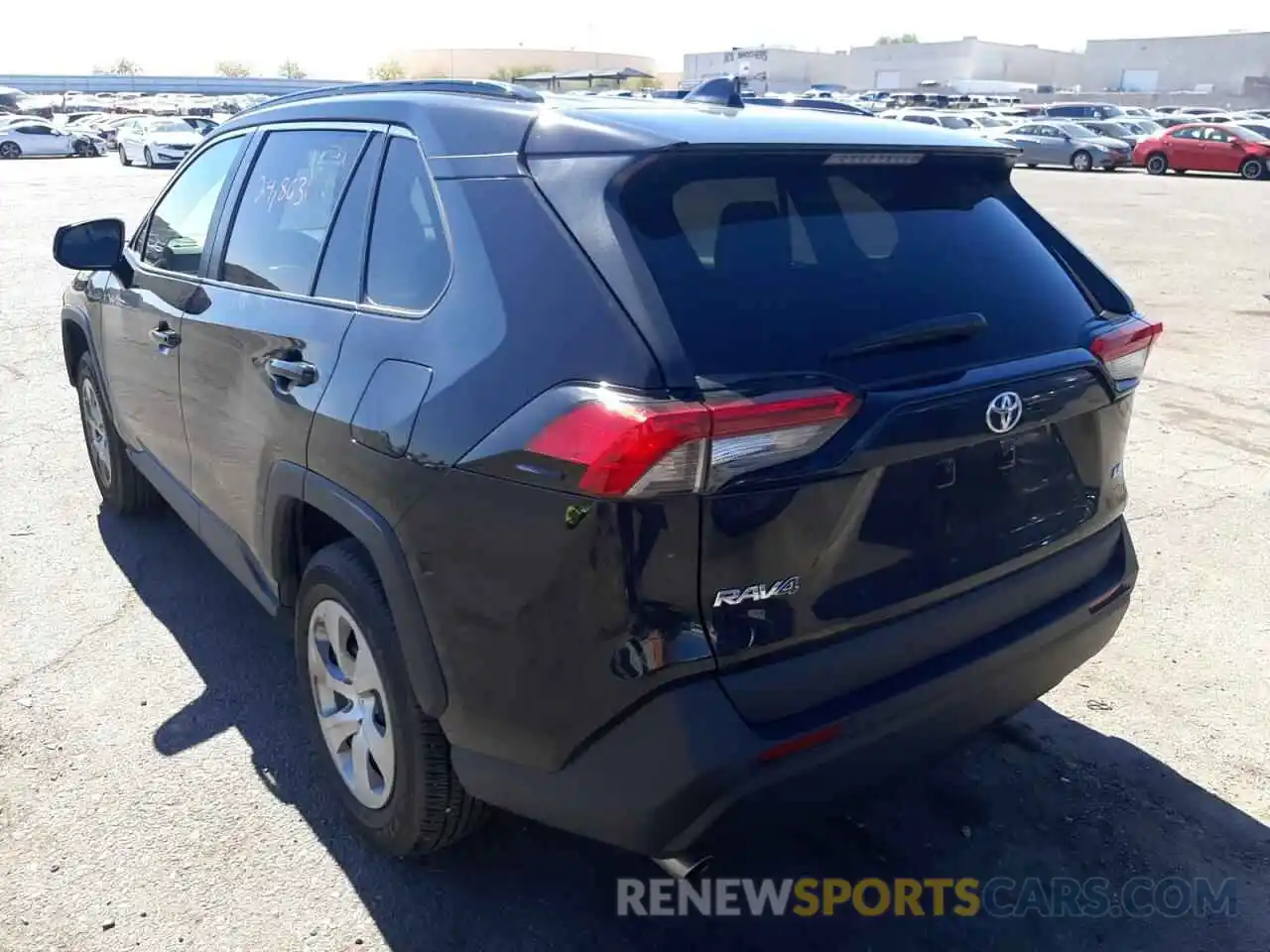 3 Photograph of a damaged car 2T3H1RFV4MC124394 TOYOTA RAV4 2021