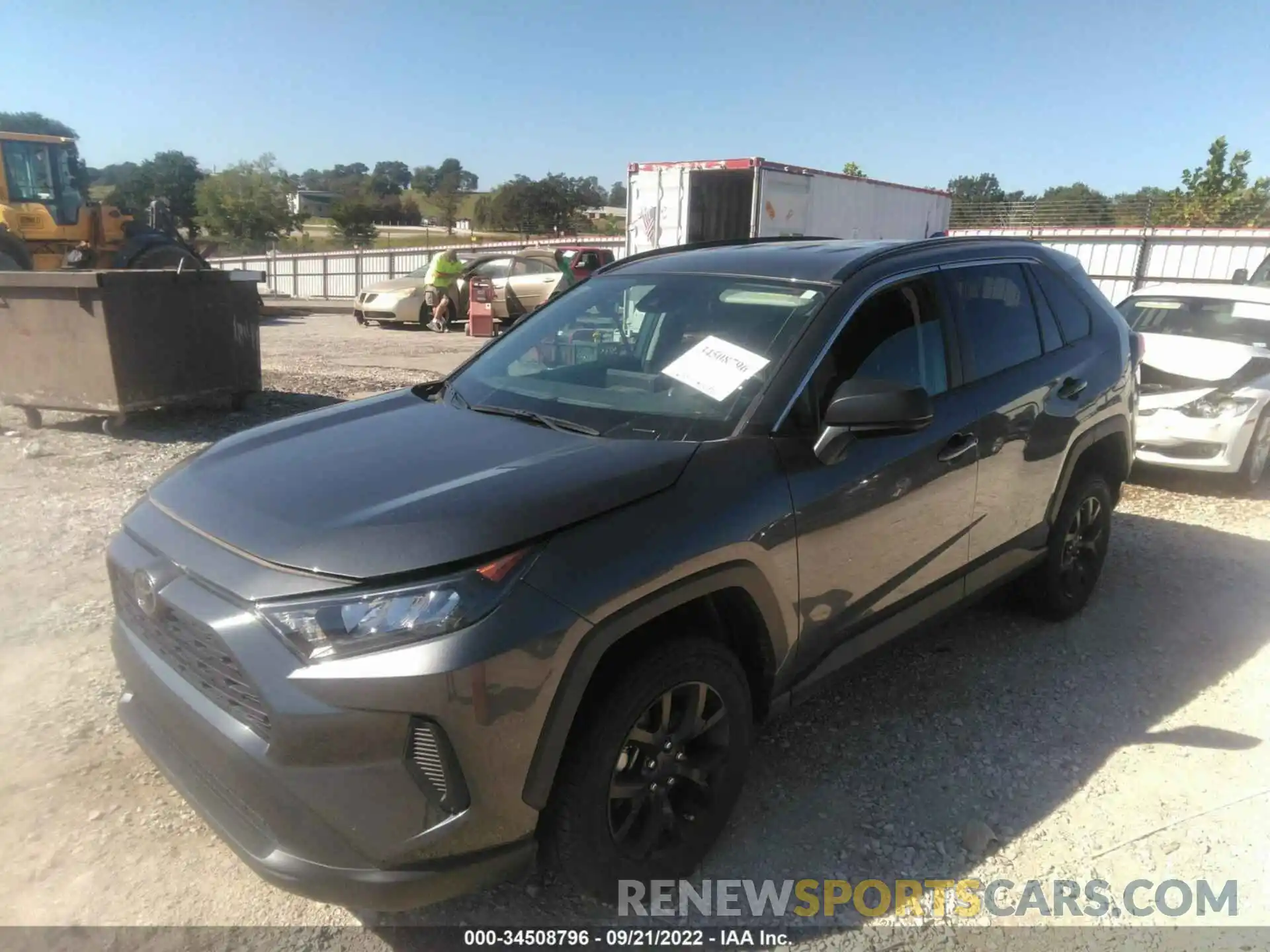 2 Photograph of a damaged car 2T3H1RFV4MC126209 TOYOTA RAV4 2021