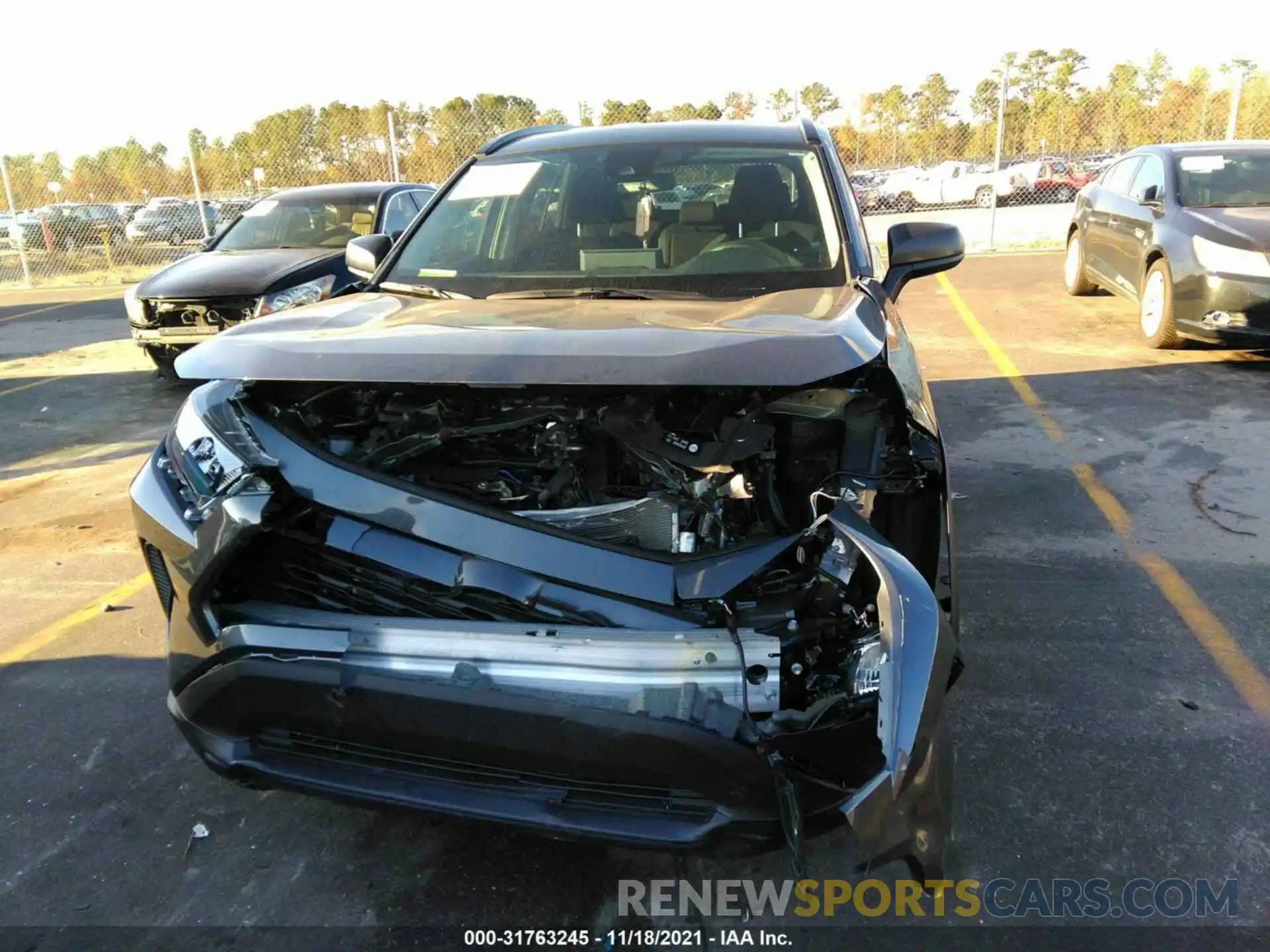 6 Photograph of a damaged car 2T3H1RFV4MC127862 TOYOTA RAV4 2021