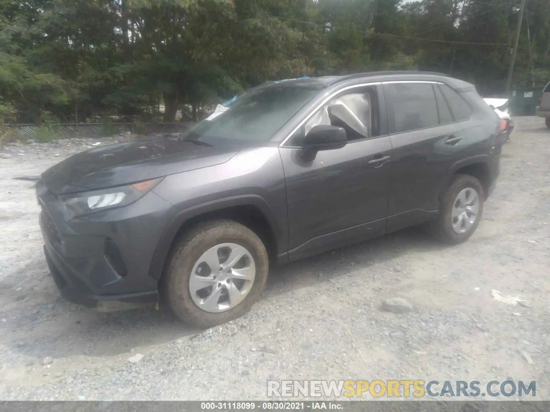 2 Photograph of a damaged car 2T3H1RFV4MC143348 TOYOTA RAV4 2021