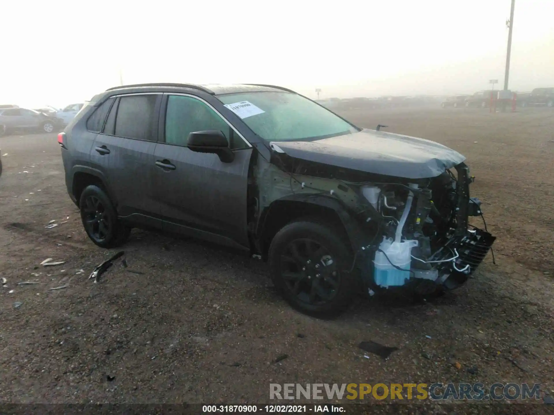 1 Photograph of a damaged car 2T3H1RFV4MC154687 TOYOTA RAV4 2021