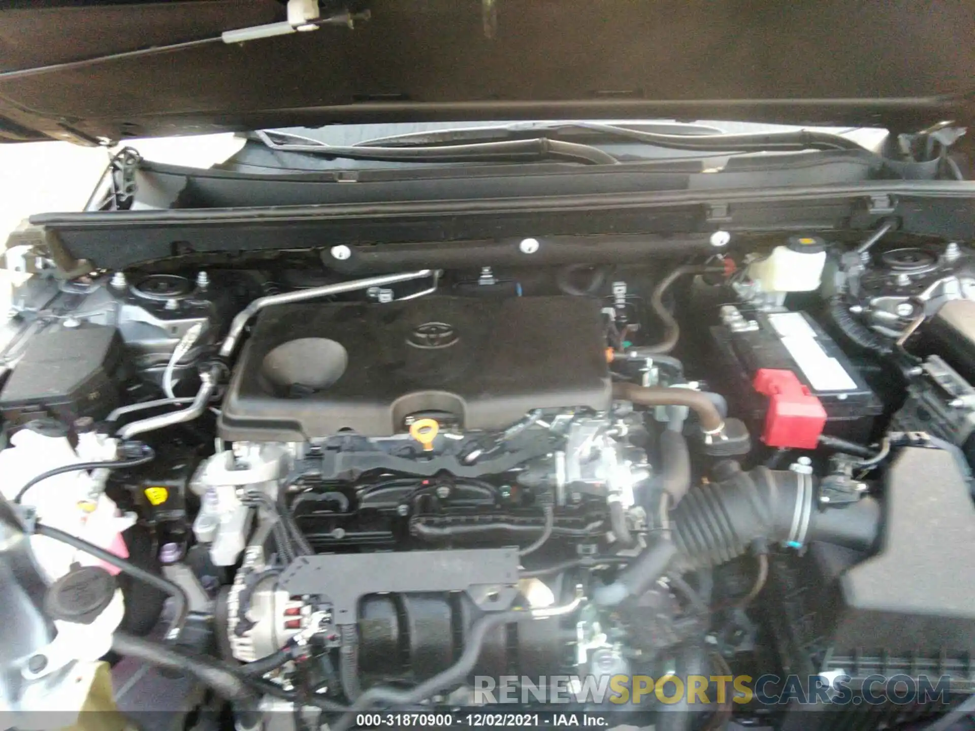 10 Фотография поврежденного автомобиля 2T3H1RFV4MC154687 TOYOTA RAV4 2021