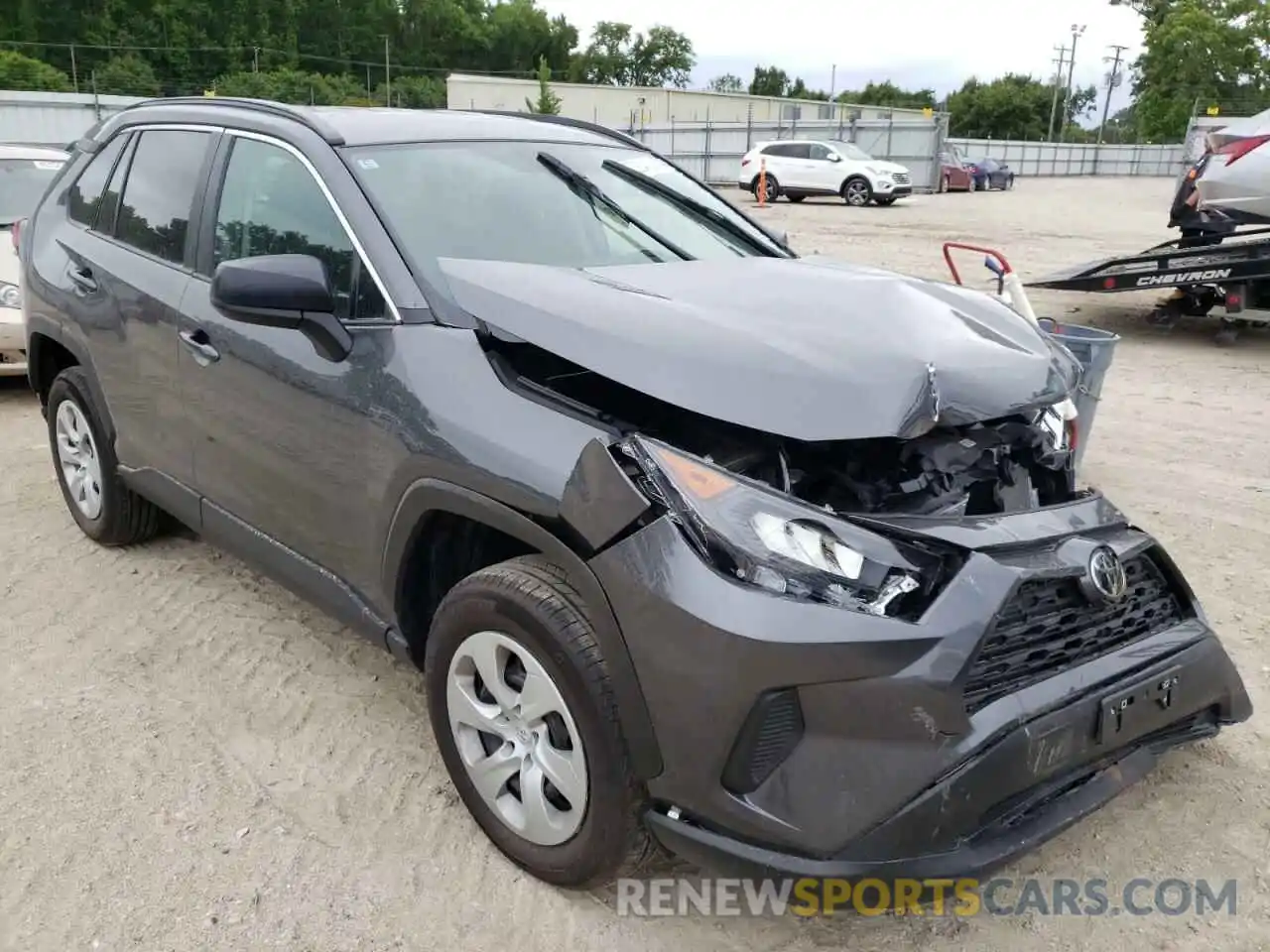 1 Photograph of a damaged car 2T3H1RFV4MC159436 TOYOTA RAV4 2021