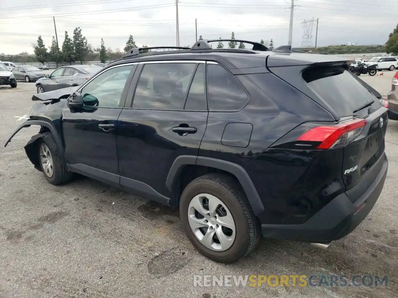 2 Photograph of a damaged car 2T3H1RFV4MC168749 TOYOTA RAV4 2021