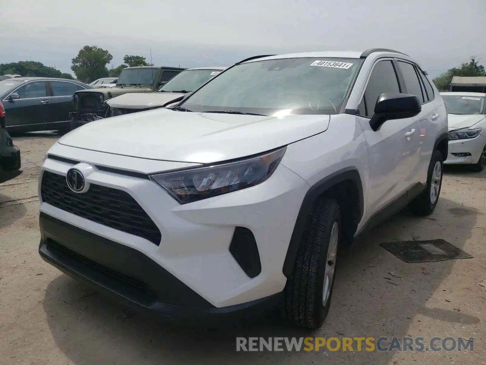 2 Photograph of a damaged car 2T3H1RFV4MW124667 TOYOTA RAV4 2021