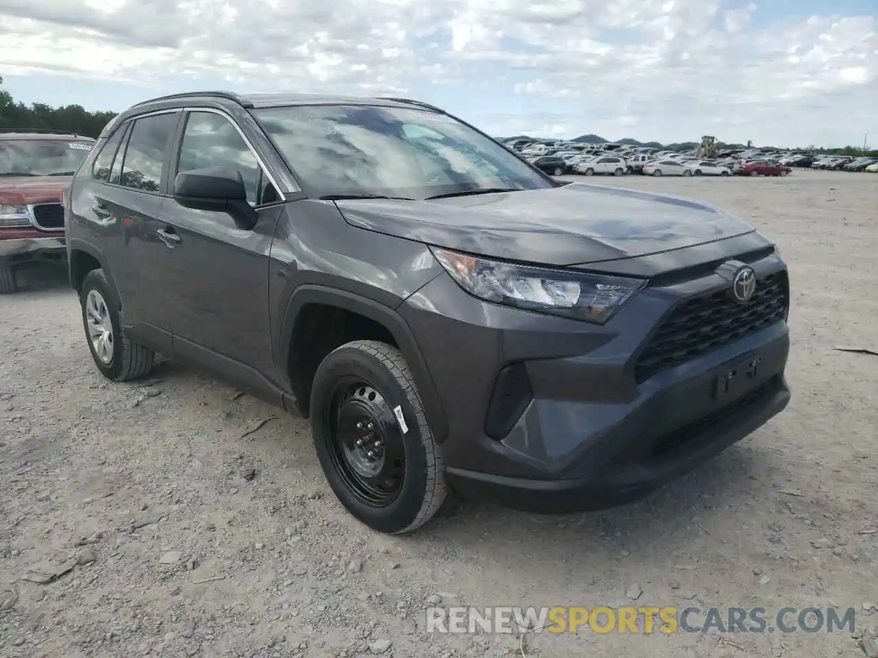 1 Photograph of a damaged car 2T3H1RFV4MW151299 TOYOTA RAV4 2021