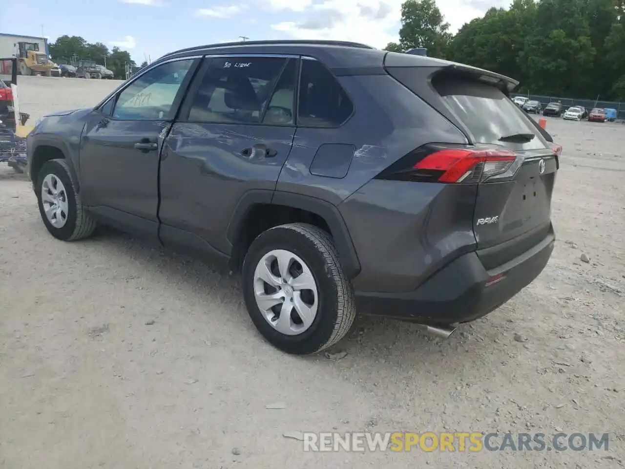 3 Photograph of a damaged car 2T3H1RFV4MW151299 TOYOTA RAV4 2021