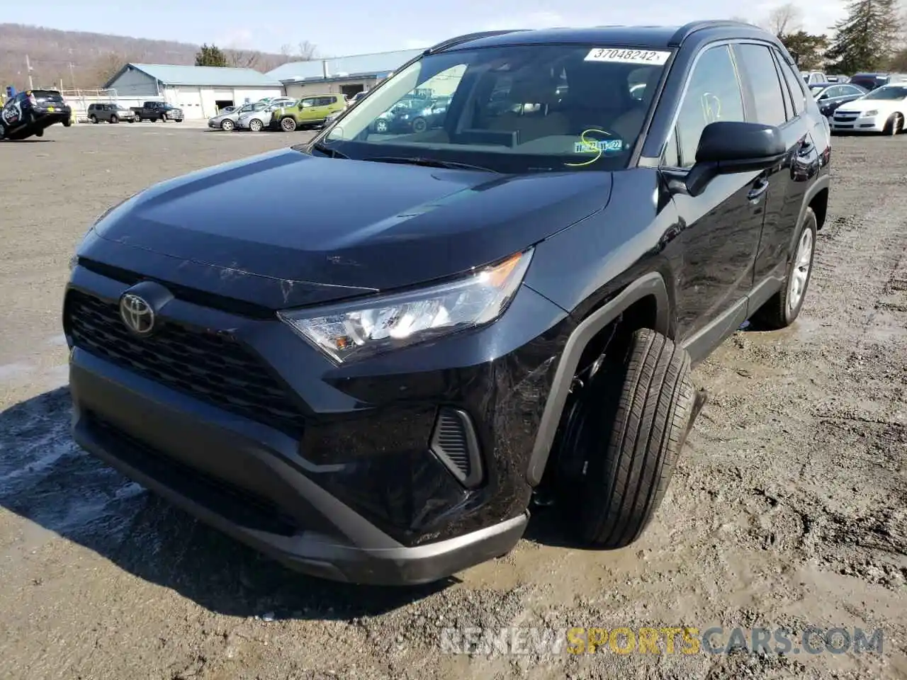 2 Photograph of a damaged car 2T3H1RFV4MW175943 TOYOTA RAV4 2021