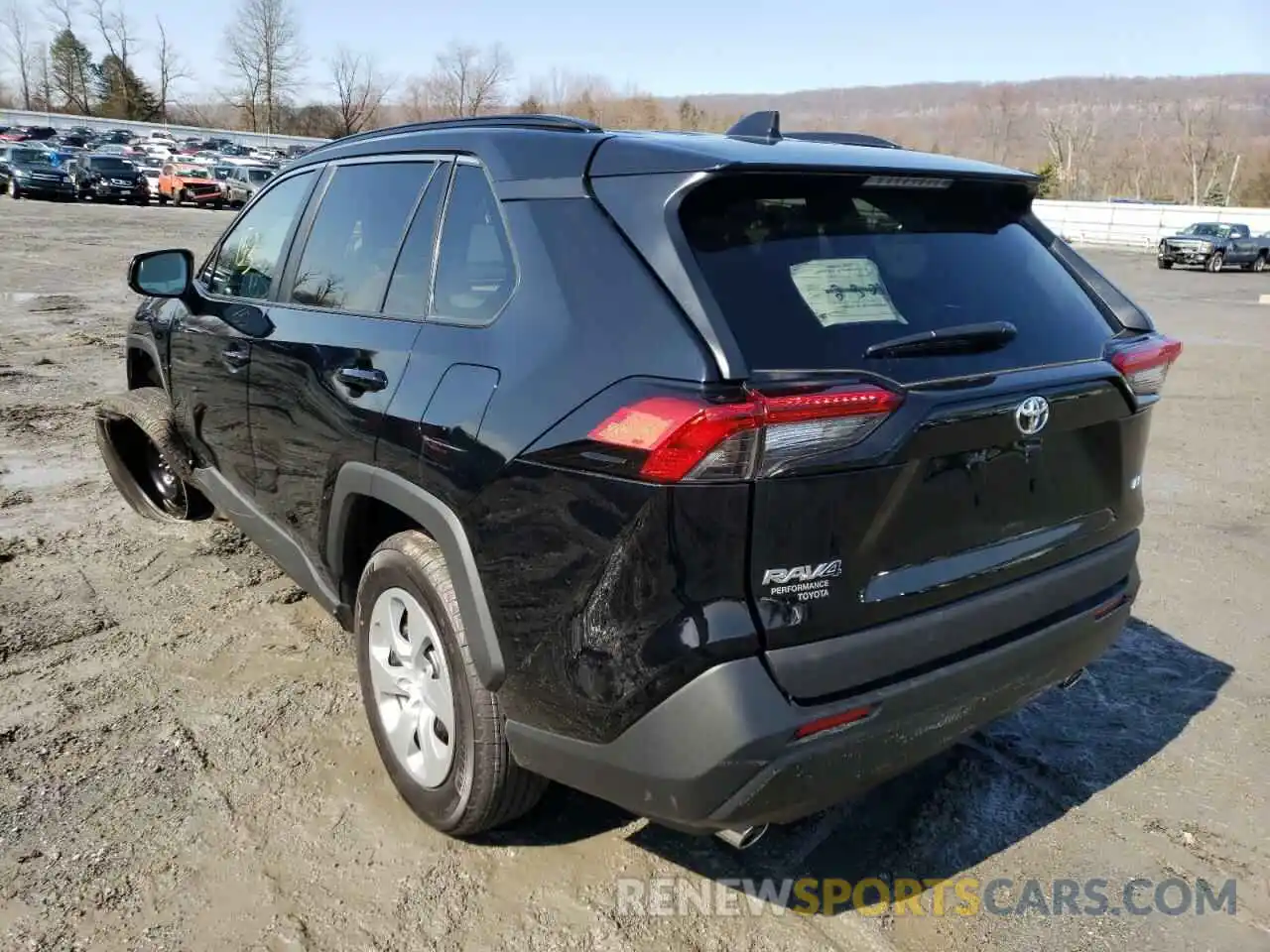 3 Photograph of a damaged car 2T3H1RFV4MW175943 TOYOTA RAV4 2021