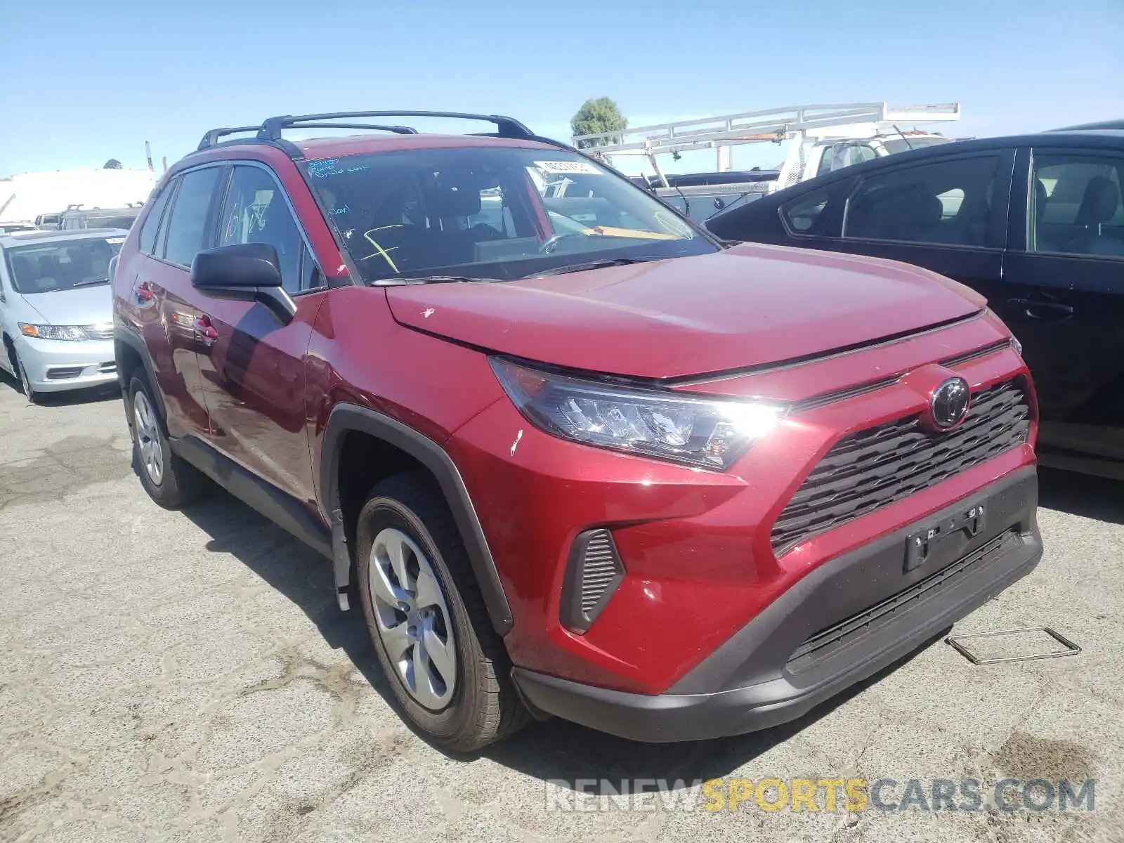 1 Photograph of a damaged car 2T3H1RFV5MC090238 TOYOTA RAV4 2021