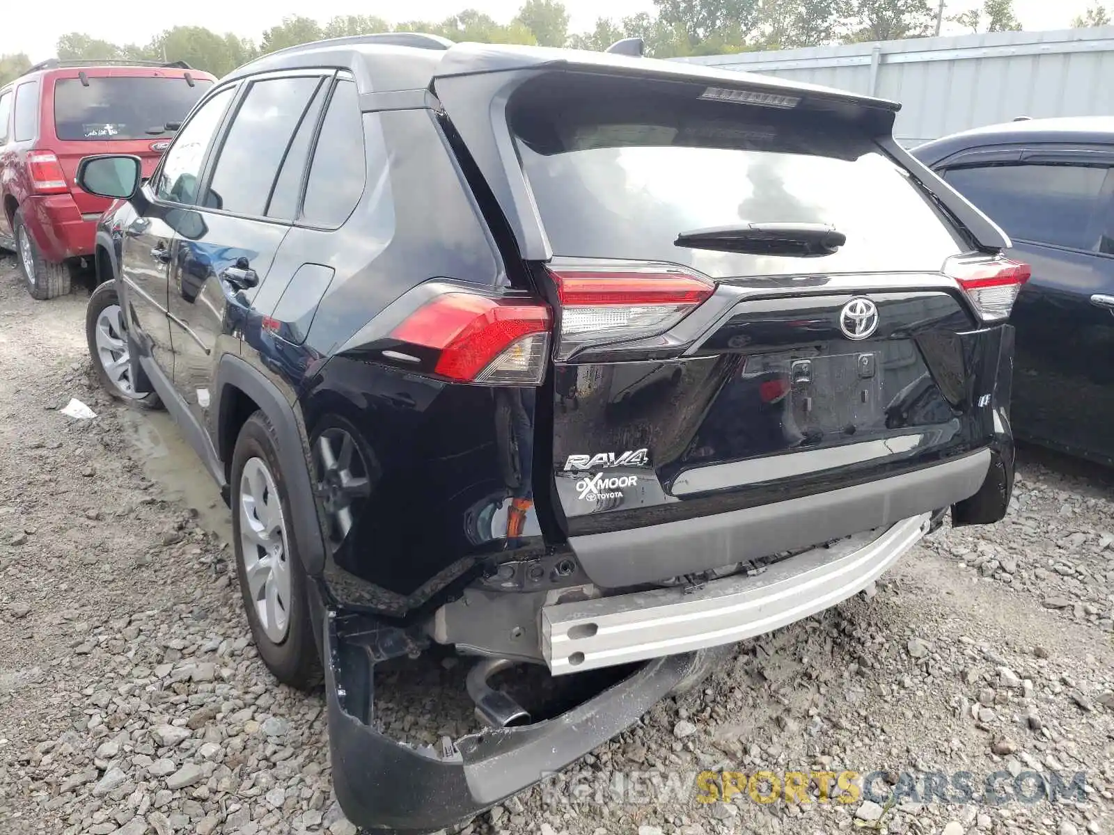 3 Фотография поврежденного автомобиля 2T3H1RFV5MC103814 TOYOTA RAV4 2021