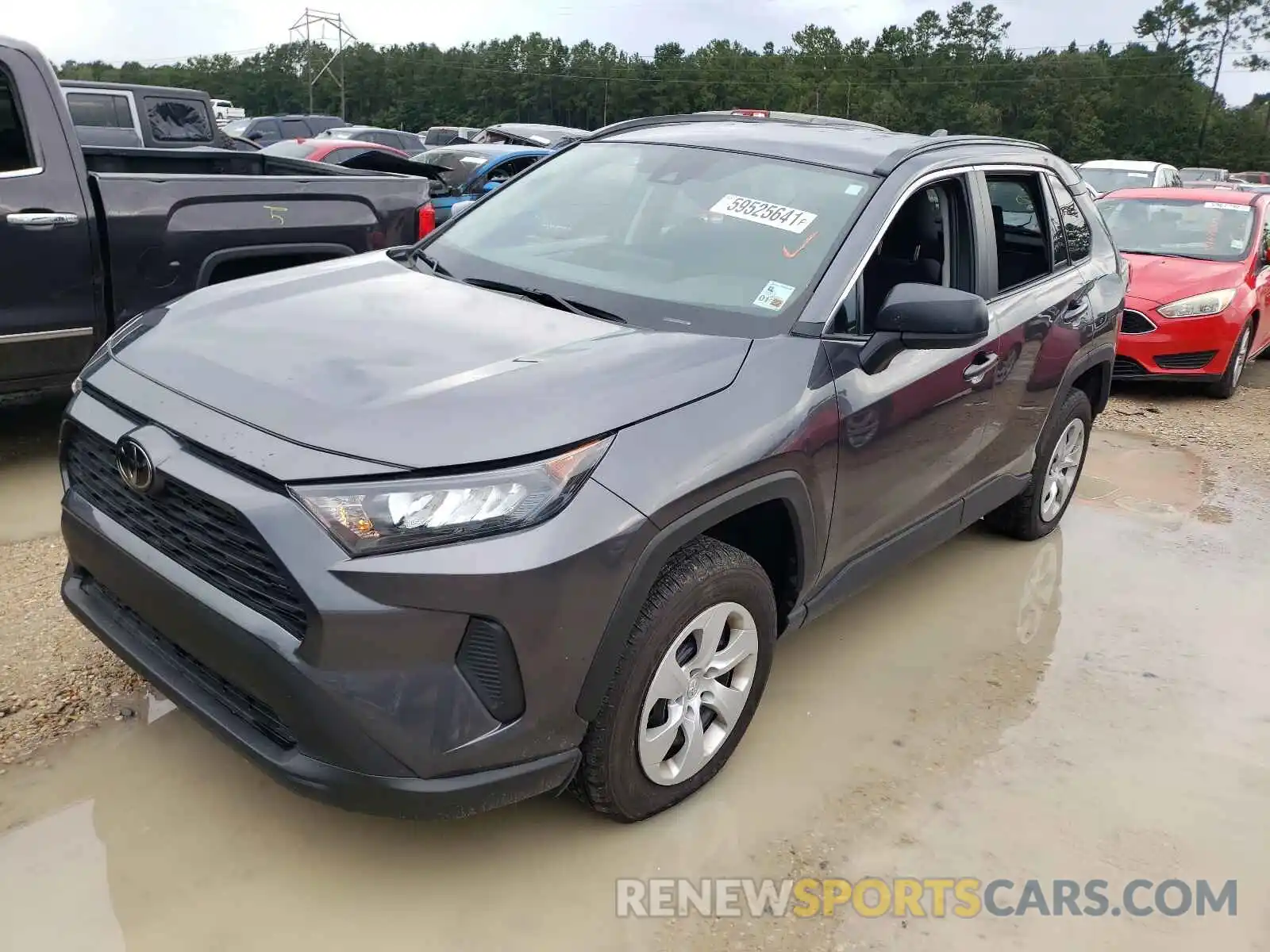 2 Photograph of a damaged car 2T3H1RFV5MC108527 TOYOTA RAV4 2021