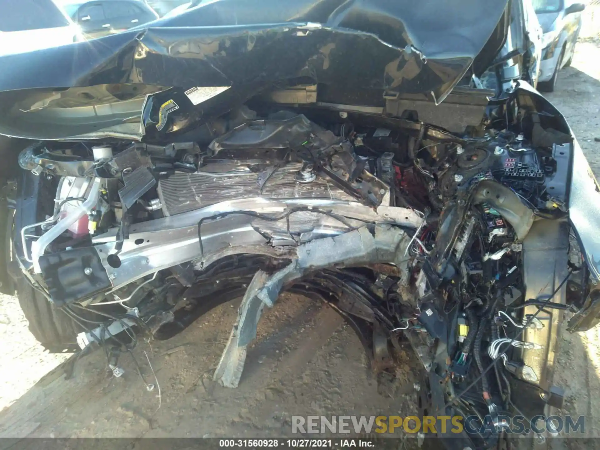 10 Photograph of a damaged car 2T3H1RFV5MC111993 TOYOTA RAV4 2021