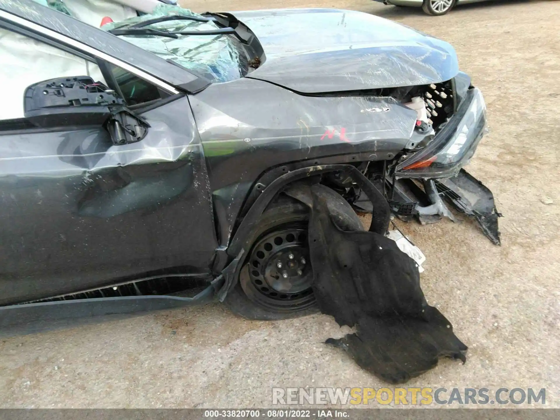 13 Photograph of a damaged car 2T3H1RFV5MC113484 TOYOTA RAV4 2021