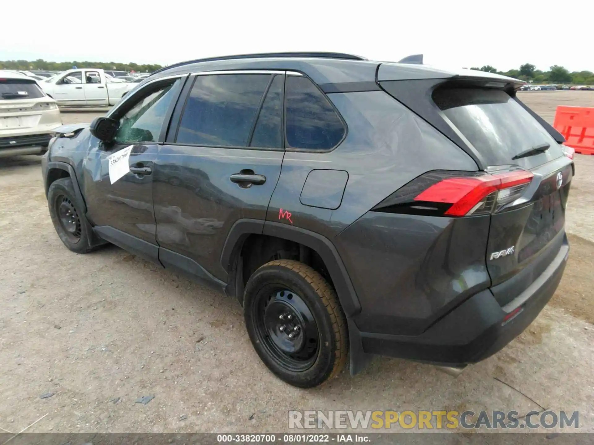 3 Photograph of a damaged car 2T3H1RFV5MC113484 TOYOTA RAV4 2021