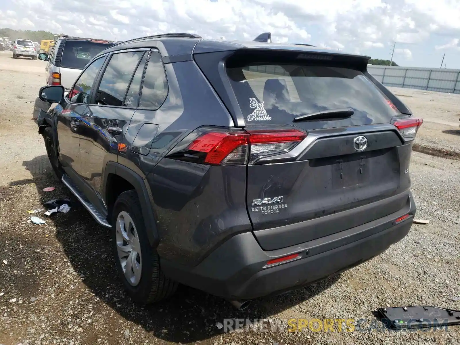 3 Photograph of a damaged car 2T3H1RFV5MC117020 TOYOTA RAV4 2021