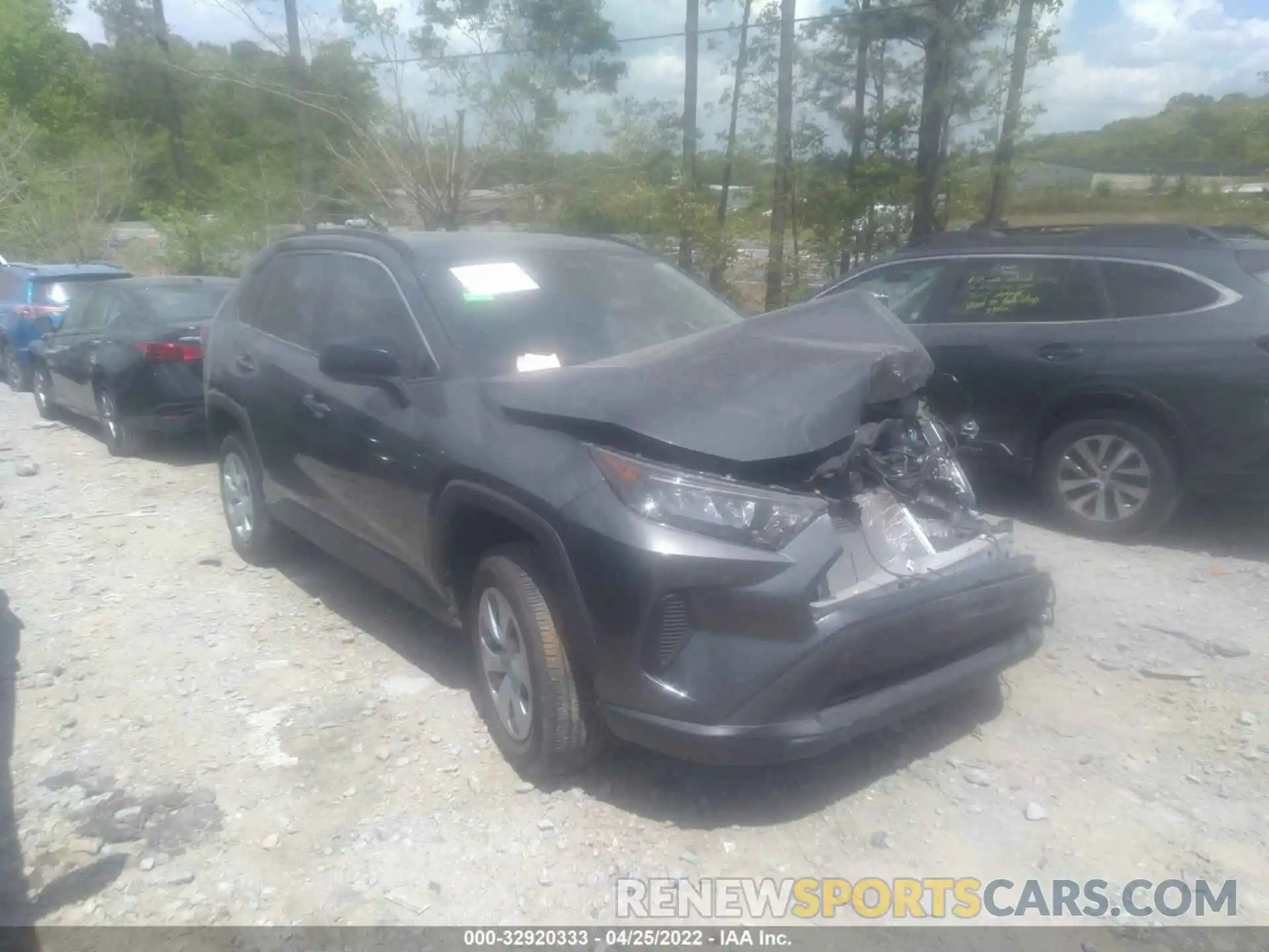 1 Photograph of a damaged car 2T3H1RFV5MC124596 TOYOTA RAV4 2021