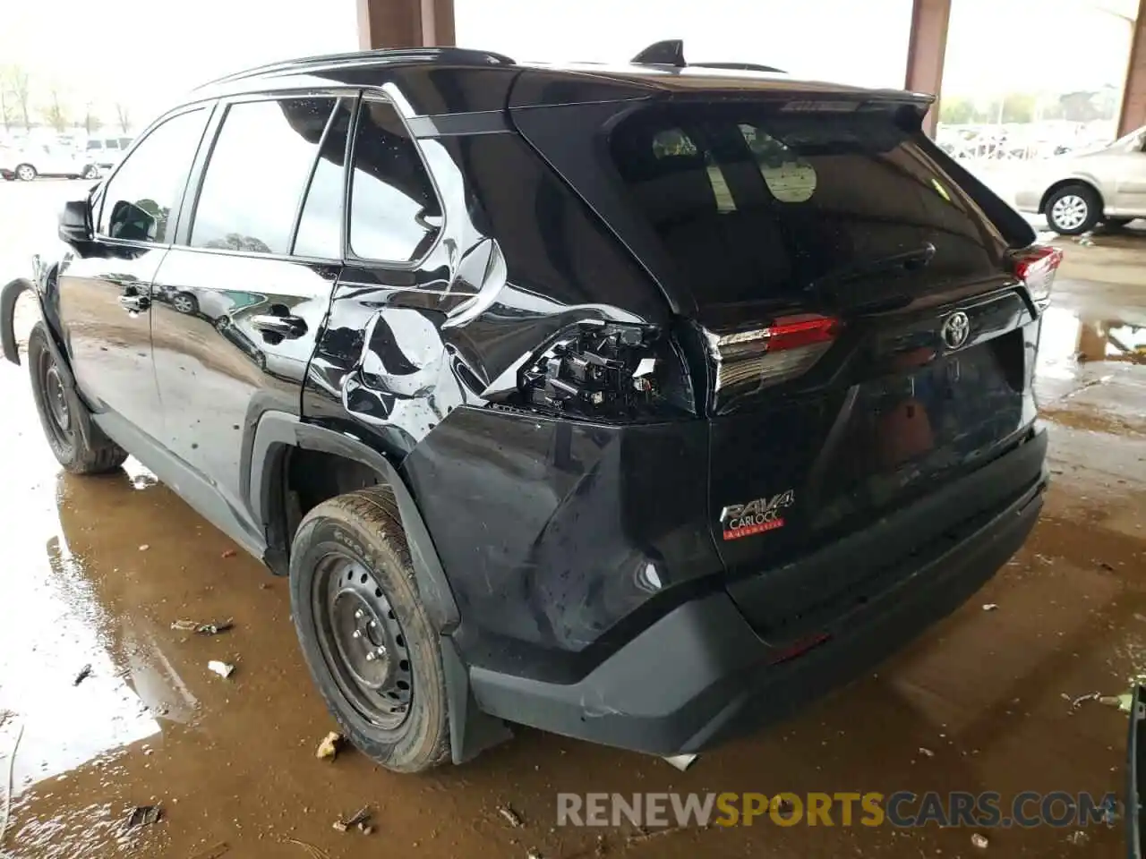 3 Photograph of a damaged car 2T3H1RFV5MC125750 TOYOTA RAV4 2021