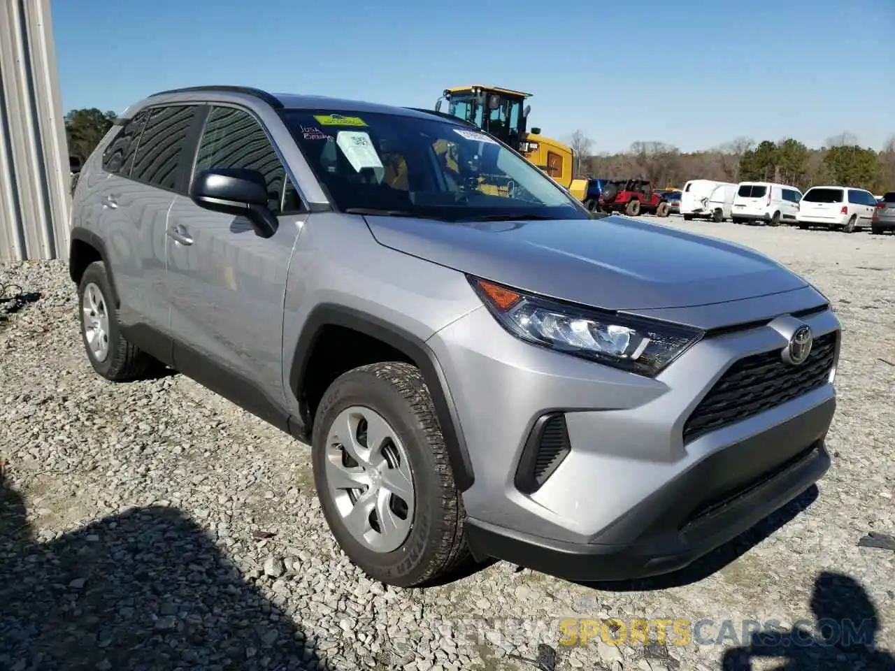 1 Фотография поврежденного автомобиля 2T3H1RFV5MC145867 TOYOTA RAV4 2021