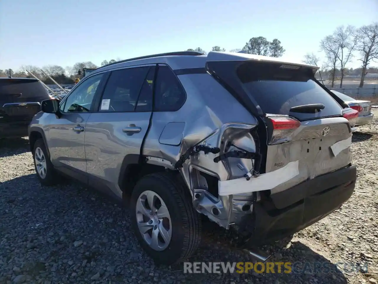 3 Photograph of a damaged car 2T3H1RFV5MC145867 TOYOTA RAV4 2021