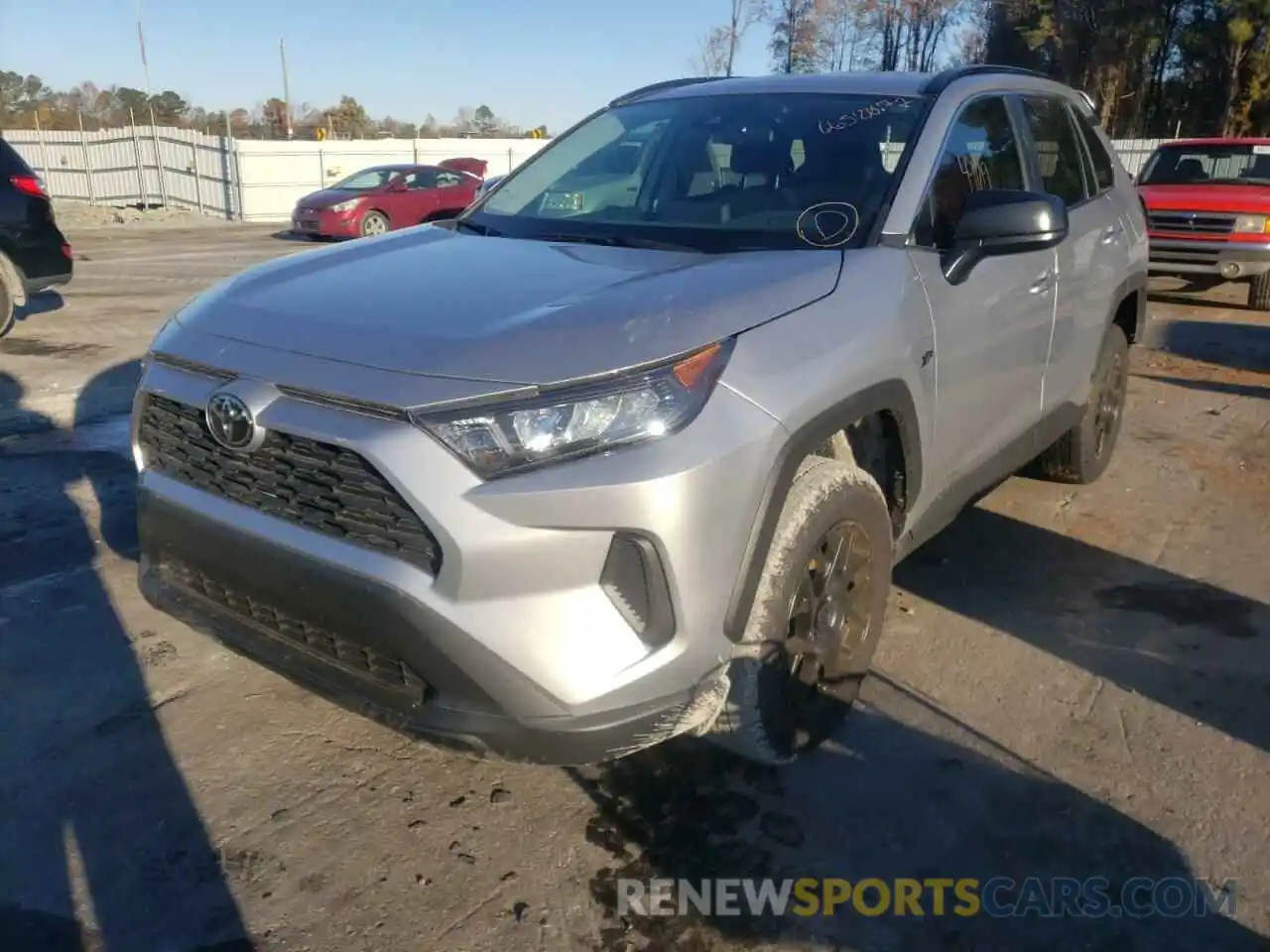 2 Photograph of a damaged car 2T3H1RFV5MC146159 TOYOTA RAV4 2021