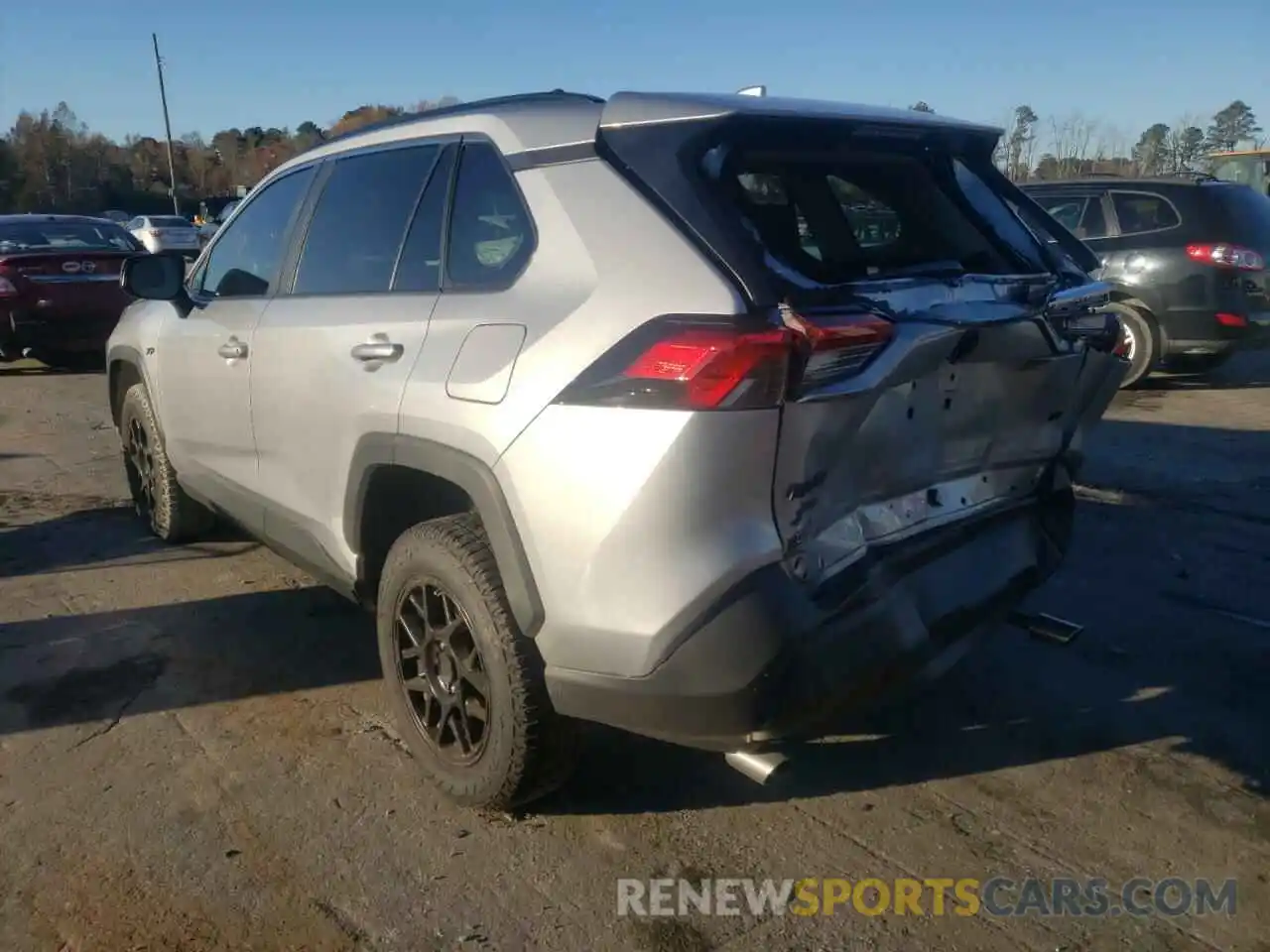 3 Photograph of a damaged car 2T3H1RFV5MC146159 TOYOTA RAV4 2021