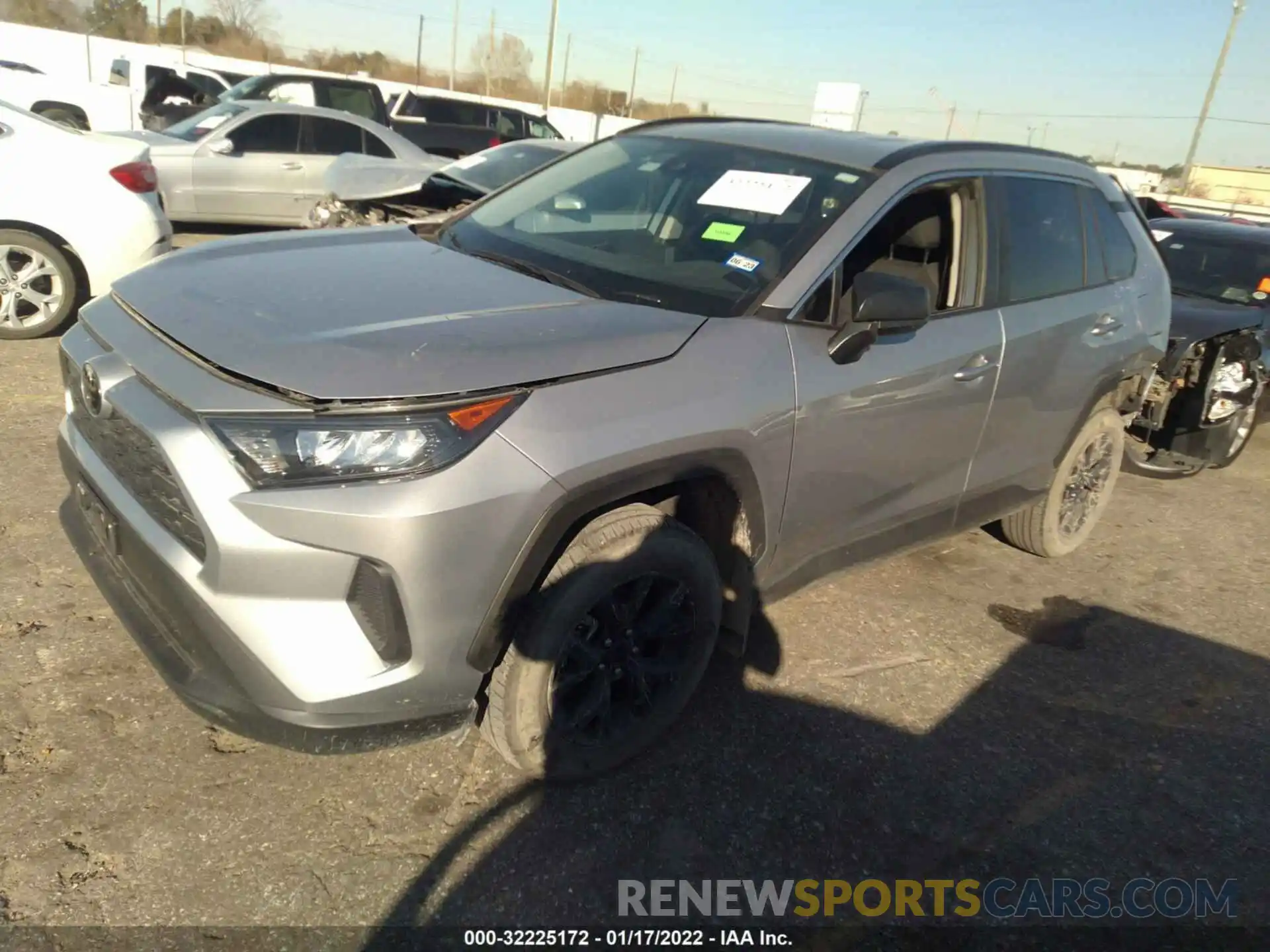 2 Photograph of a damaged car 2T3H1RFV5MC149255 TOYOTA RAV4 2021