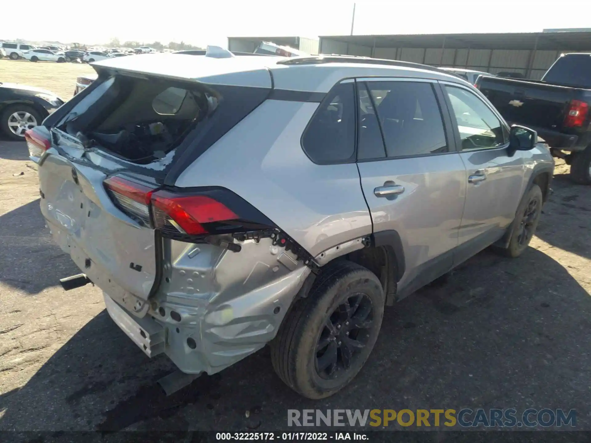 4 Photograph of a damaged car 2T3H1RFV5MC149255 TOYOTA RAV4 2021