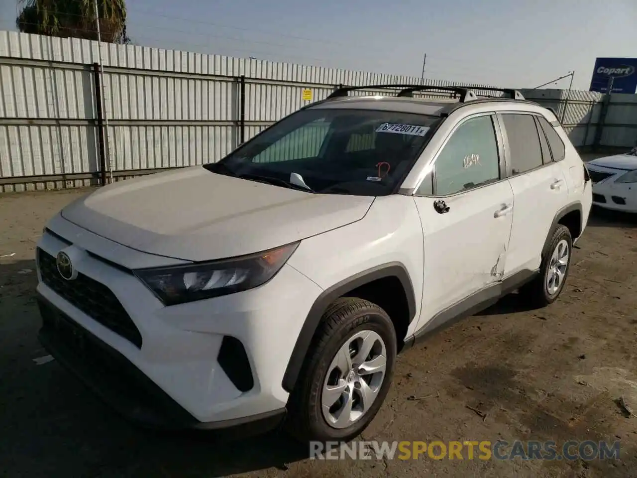 2 Фотография поврежденного автомобиля 2T3H1RFV5MC150986 TOYOTA RAV4 2021