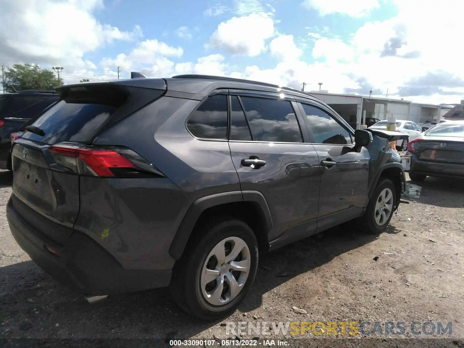 4 Фотография поврежденного автомобиля 2T3H1RFV5MC153905 TOYOTA RAV4 2021