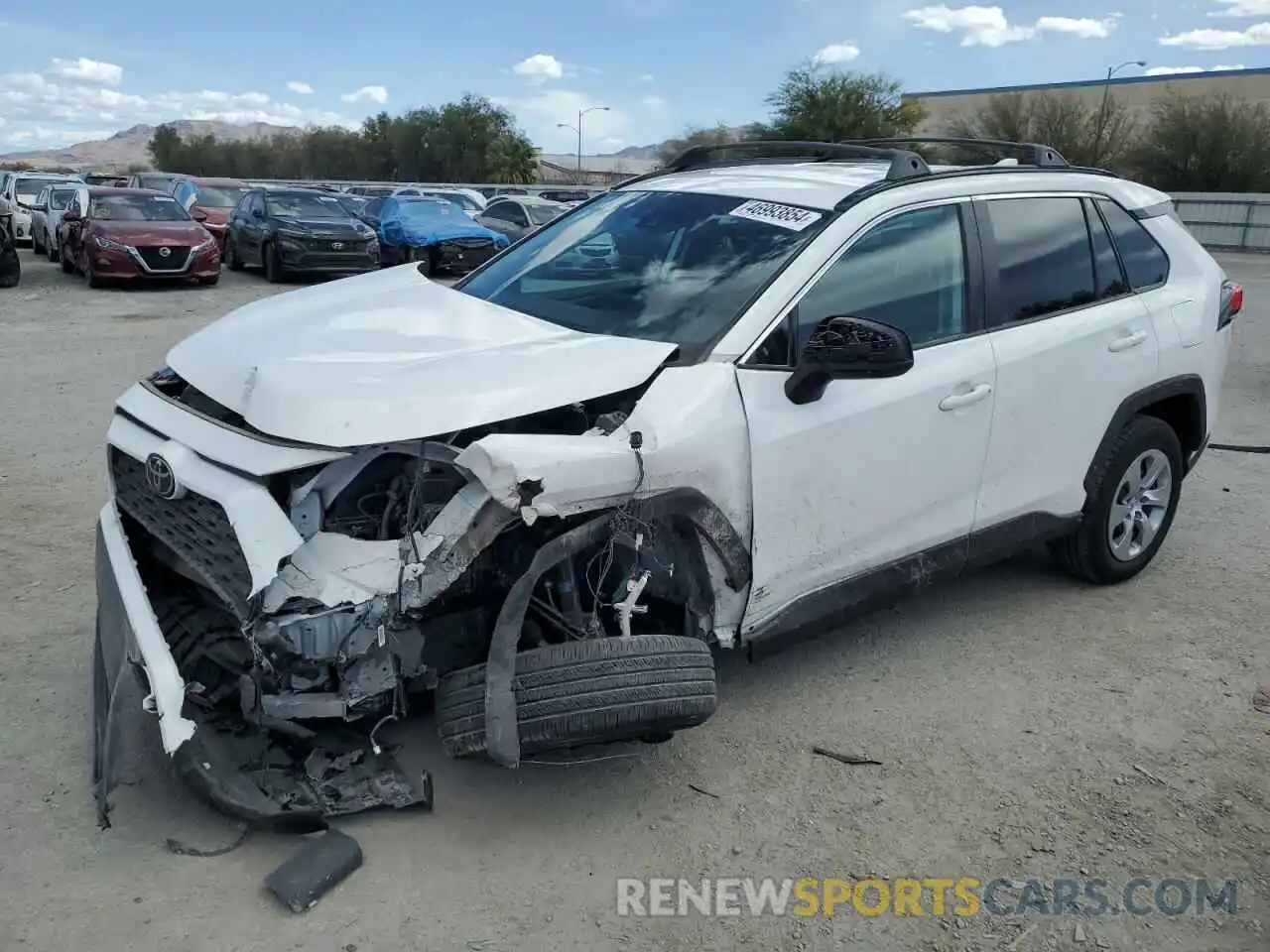 1 Photograph of a damaged car 2T3H1RFV5MC156335 TOYOTA RAV4 2021