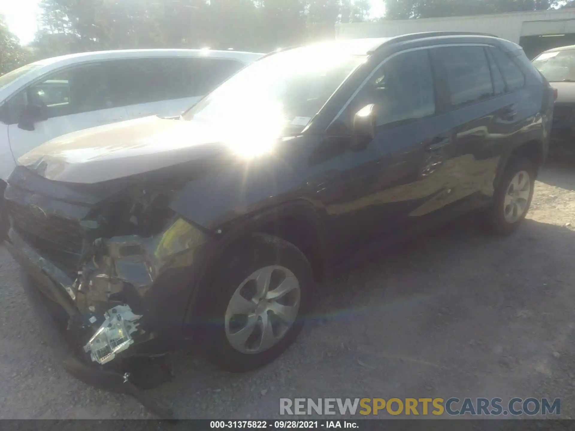 2 Photograph of a damaged car 2T3H1RFV5MW129358 TOYOTA RAV4 2021