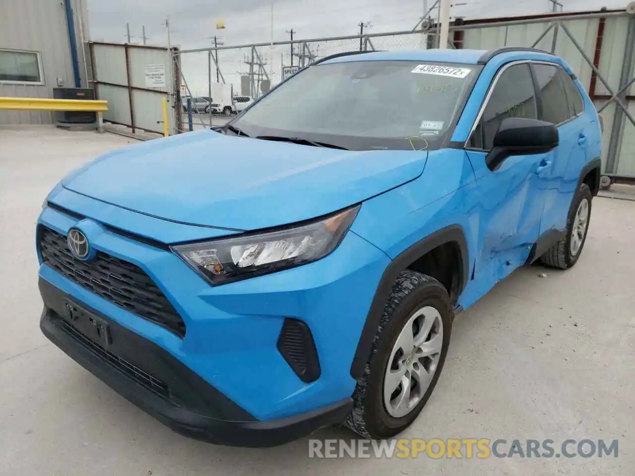 2 Фотография поврежденного автомобиля 2T3H1RFV5MW129523 TOYOTA RAV4 2021