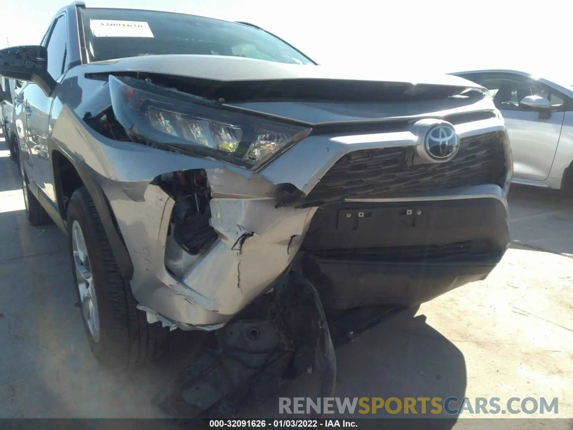 6 Photograph of a damaged car 2T3H1RFV5MW133149 TOYOTA RAV4 2021