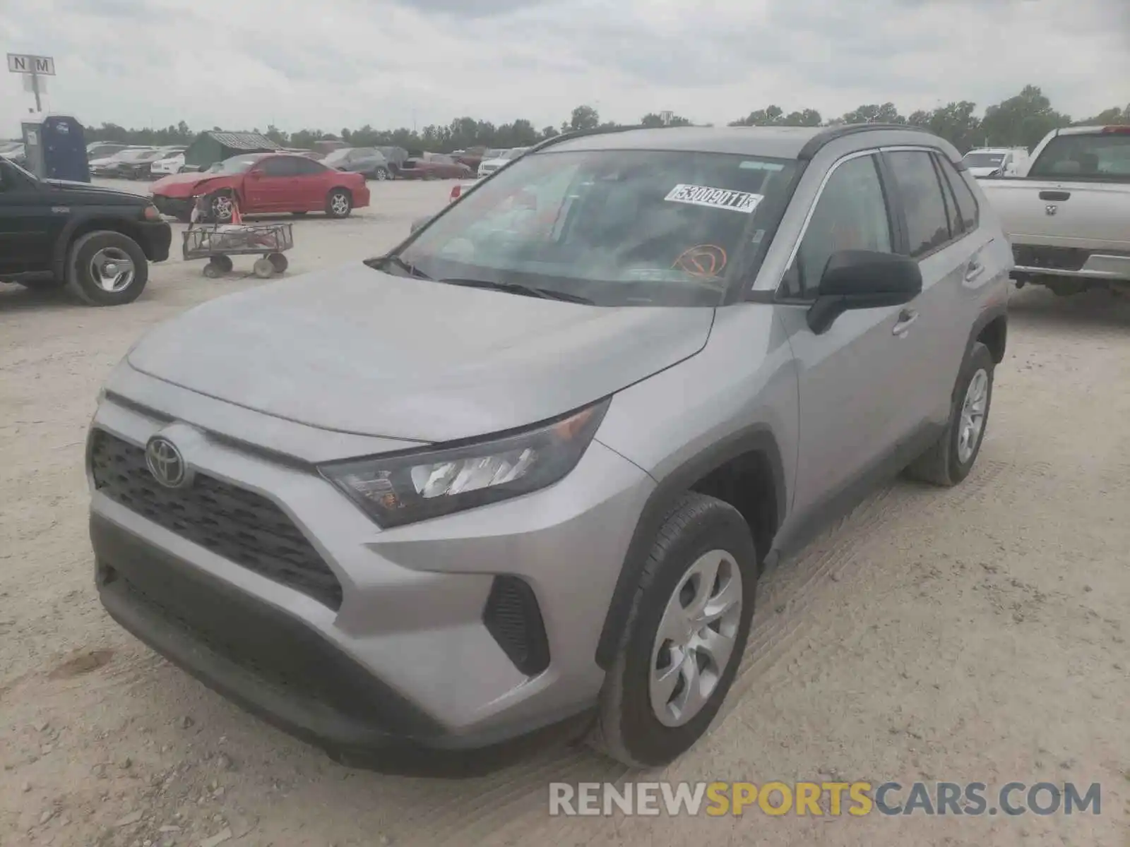 2 Photograph of a damaged car 2T3H1RFV5MW136357 TOYOTA RAV4 2021