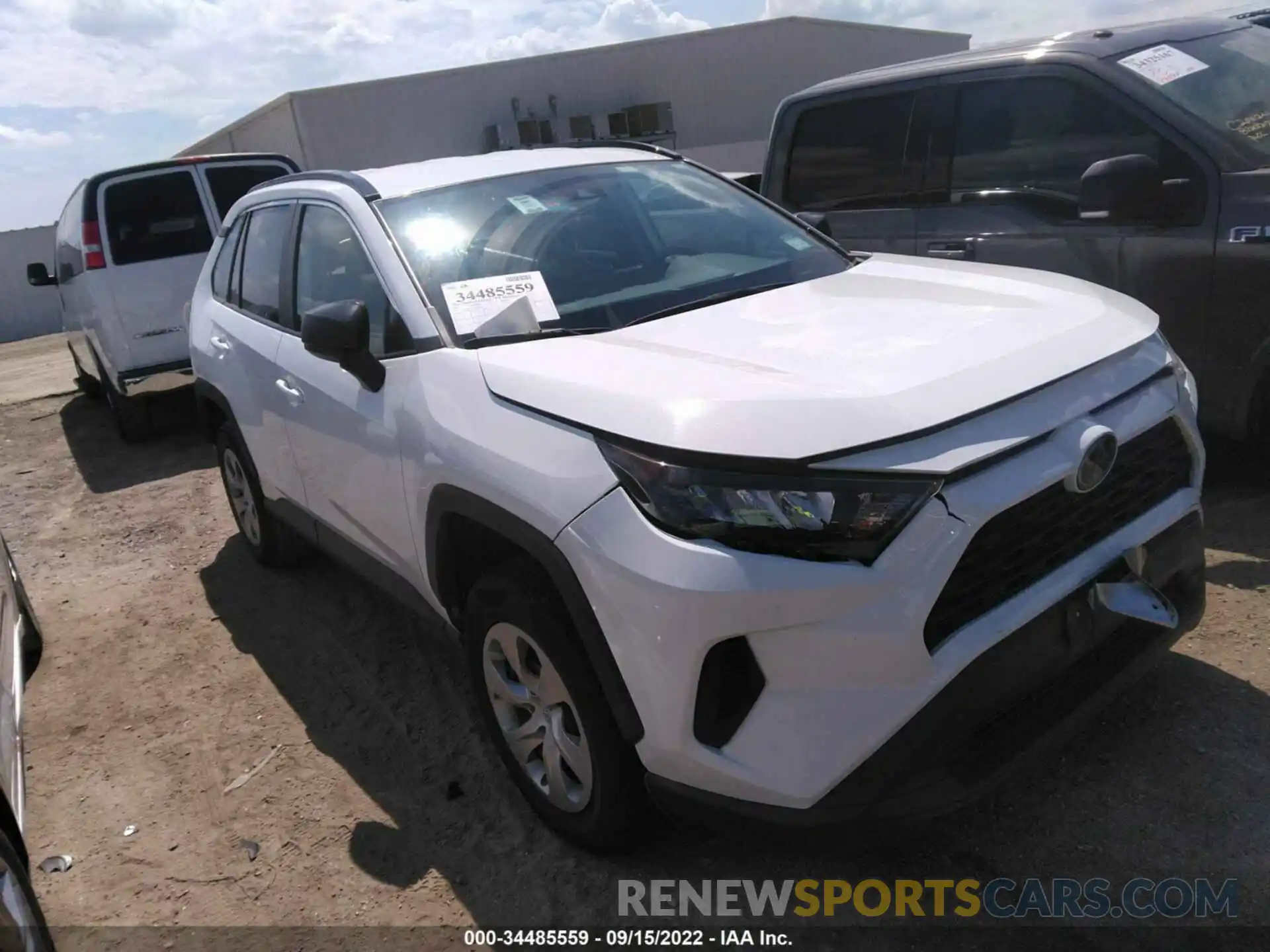 1 Фотография поврежденного автомобиля 2T3H1RFV5MW143292 TOYOTA RAV4 2021