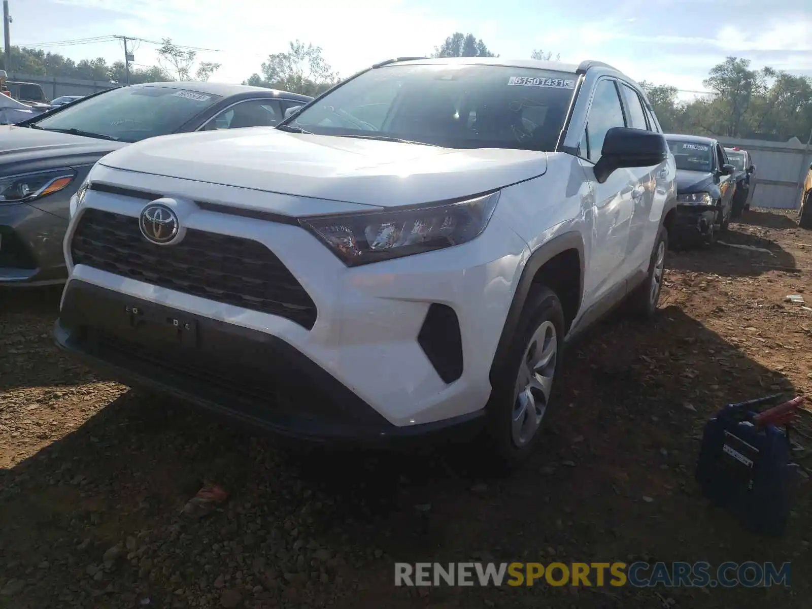 2 Фотография поврежденного автомобиля 2T3H1RFV5MW144118 TOYOTA RAV4 2021