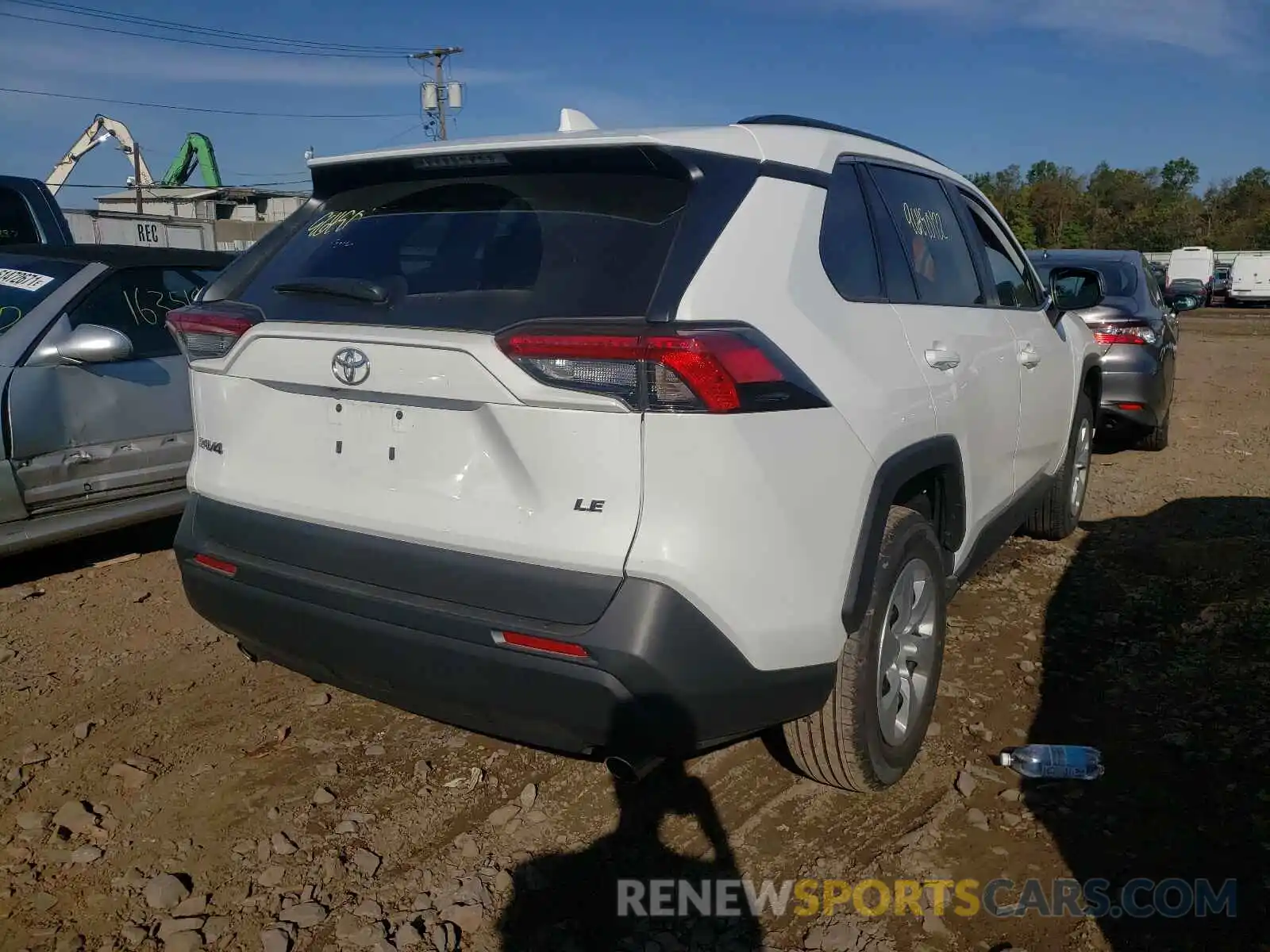 4 Фотография поврежденного автомобиля 2T3H1RFV5MW144118 TOYOTA RAV4 2021