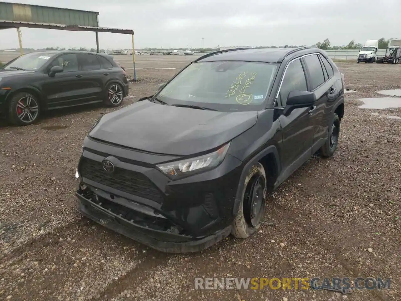 2 Photograph of a damaged car 2T3H1RFV6MC098963 TOYOTA RAV4 2021