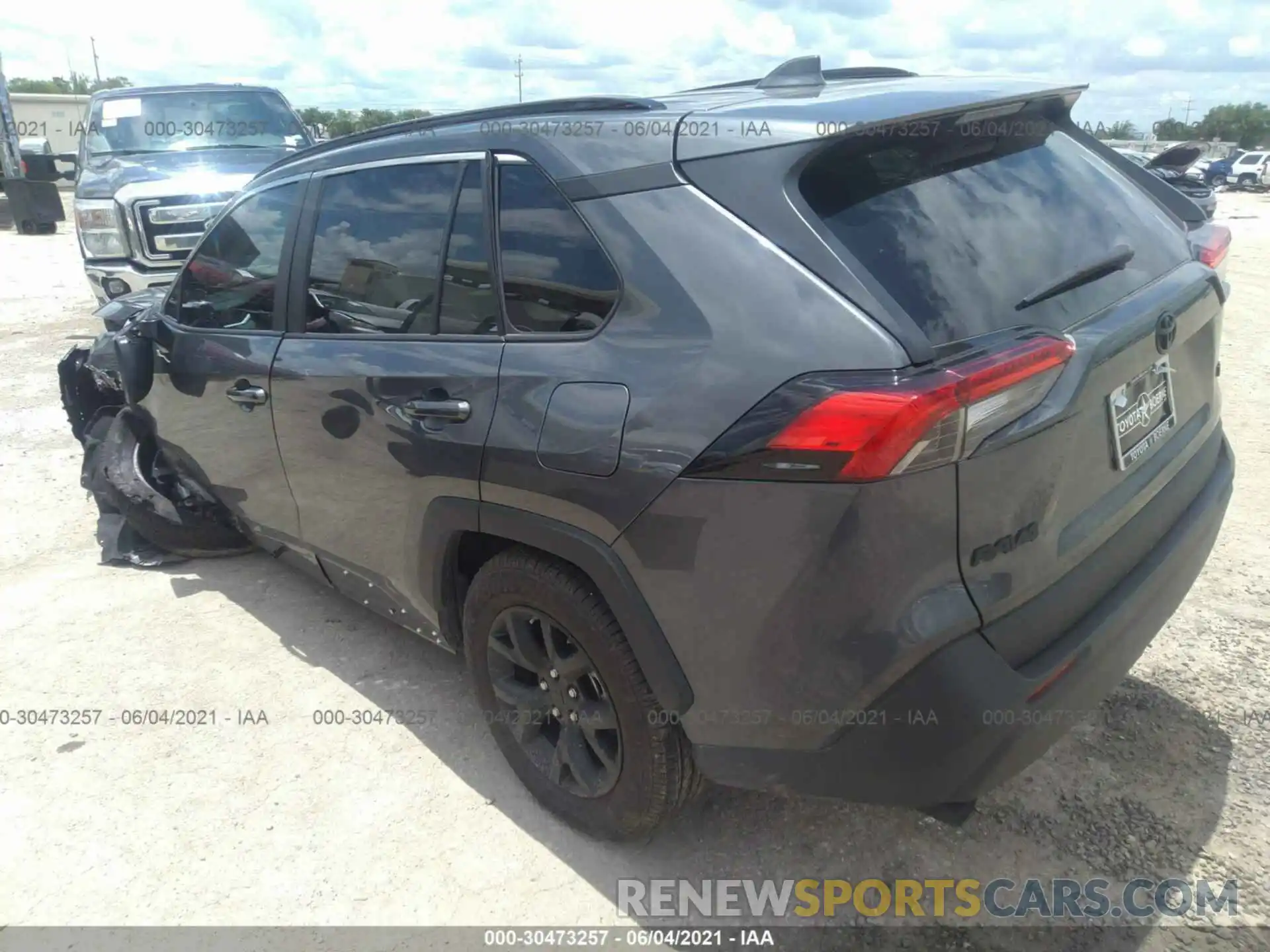 3 Фотография поврежденного автомобиля 2T3H1RFV6MC115941 TOYOTA RAV4 2021