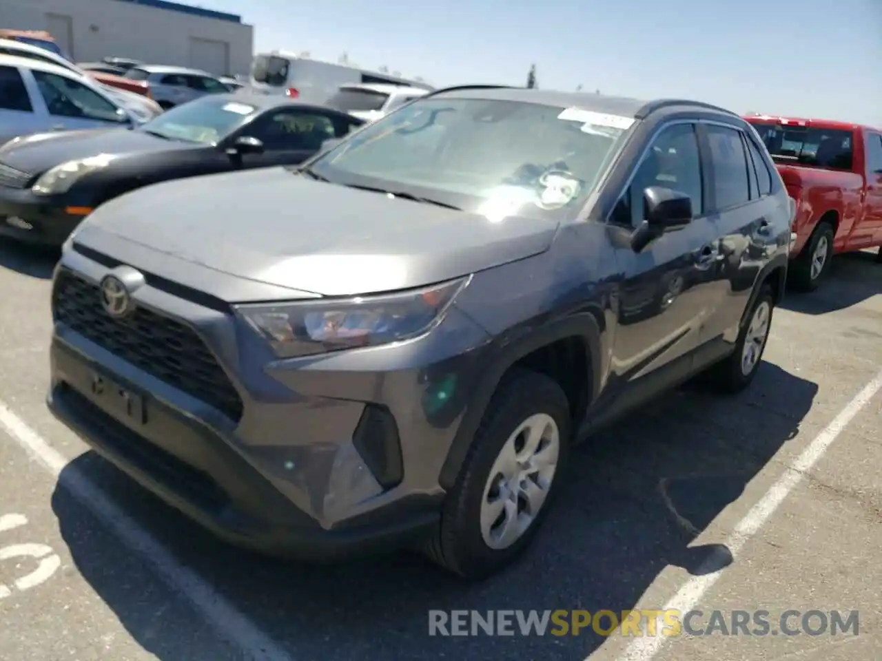 2 Photograph of a damaged car 2T3H1RFV6MC122095 TOYOTA RAV4 2021