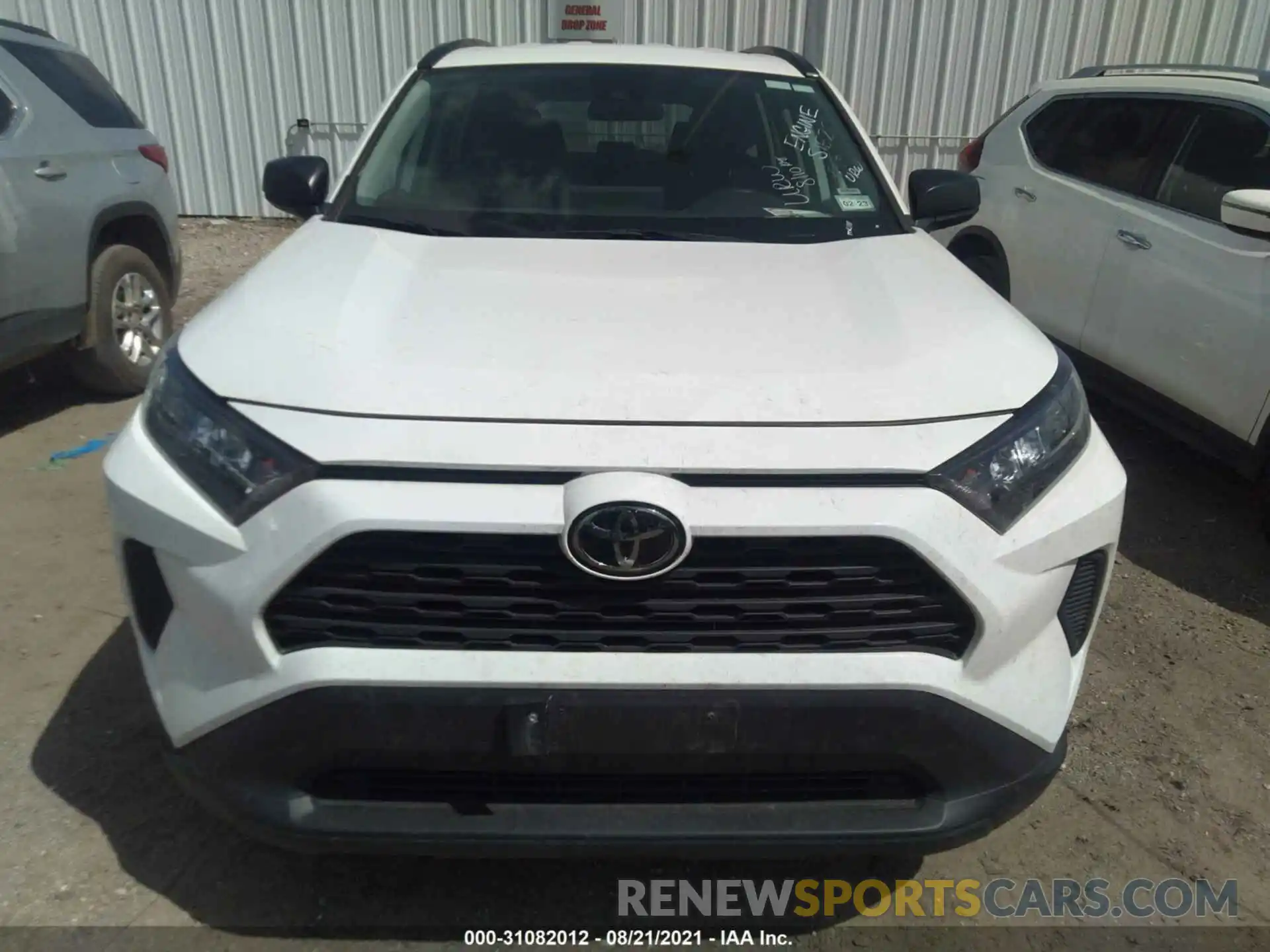 6 Фотография поврежденного автомобиля 2T3H1RFV6MC123621 TOYOTA RAV4 2021