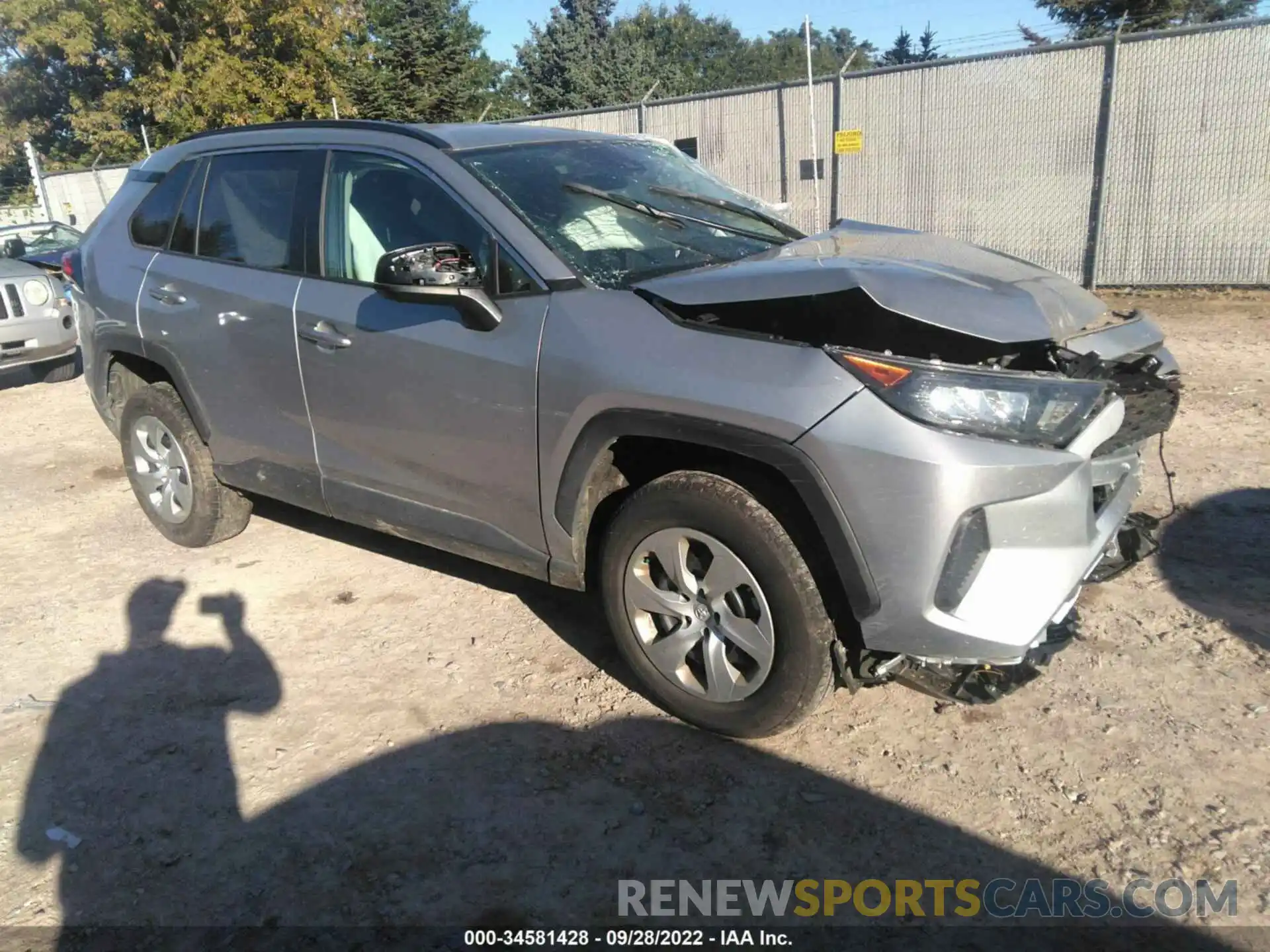 1 Фотография поврежденного автомобиля 2T3H1RFV6MC144078 TOYOTA RAV4 2021